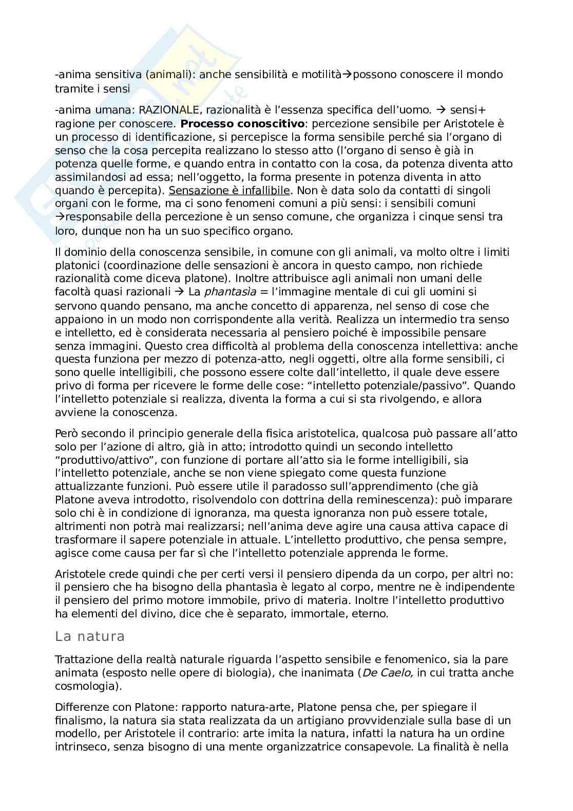 Riassunto esame Storia della filosofia antica, Prof. Forcignanò Filippo, libro consigliato La filosofia antica. Profilo critico-storico, Trabattoni Pag. 36