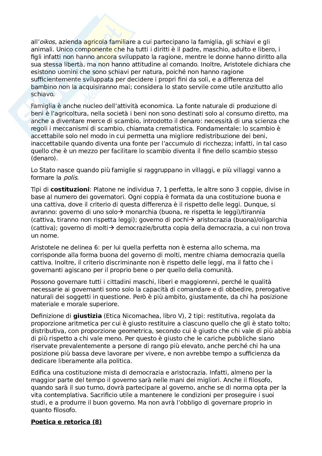 Riassunto esame Storia della filosofia antica, Prof. Forcignanò Filippo, libro consigliato La filosofia antica. Profilo critico-storico, Trabattoni Pag. 41