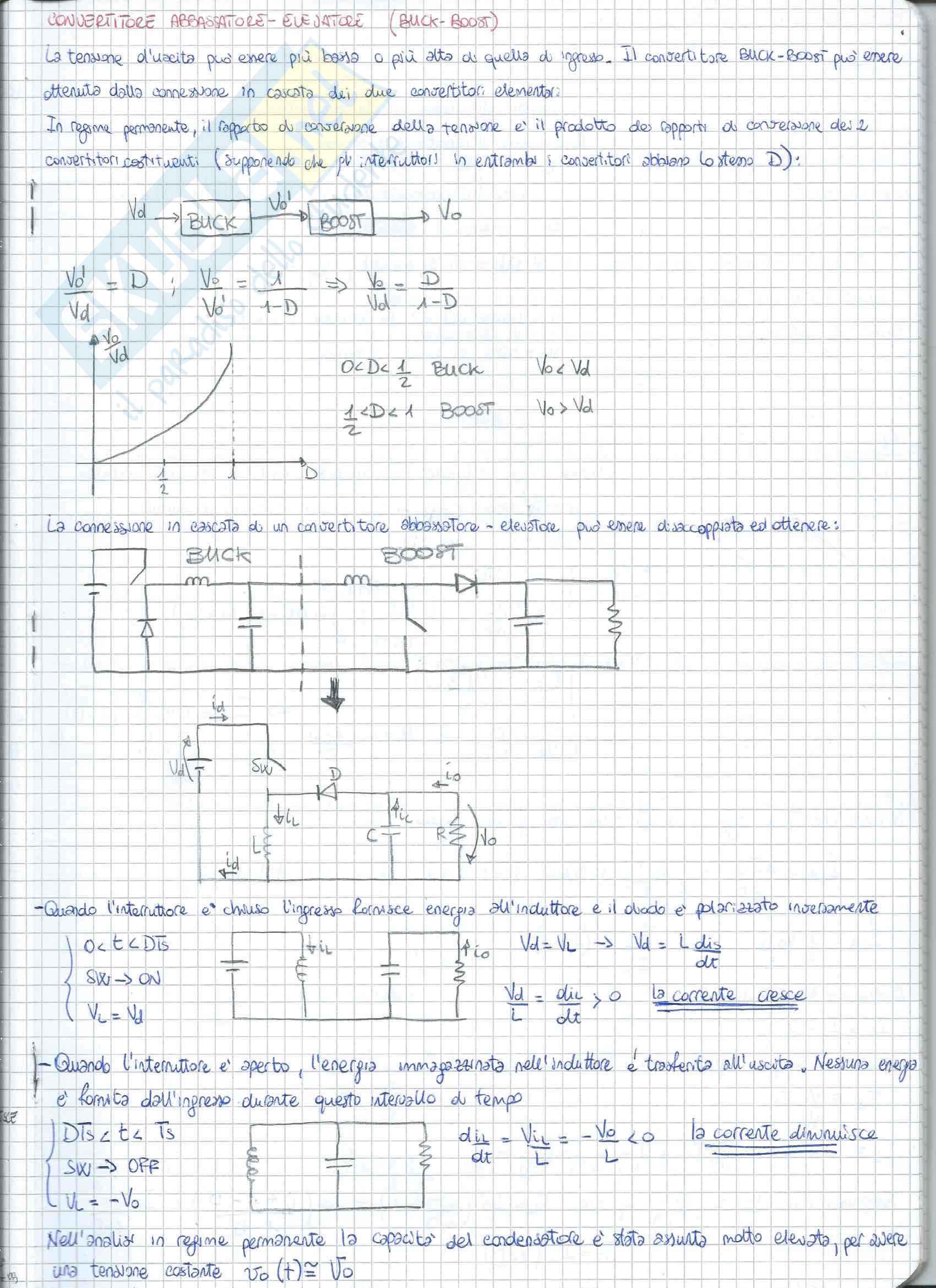 Definizione e caratteristiche dell'elettronica di potenza Pag. 41