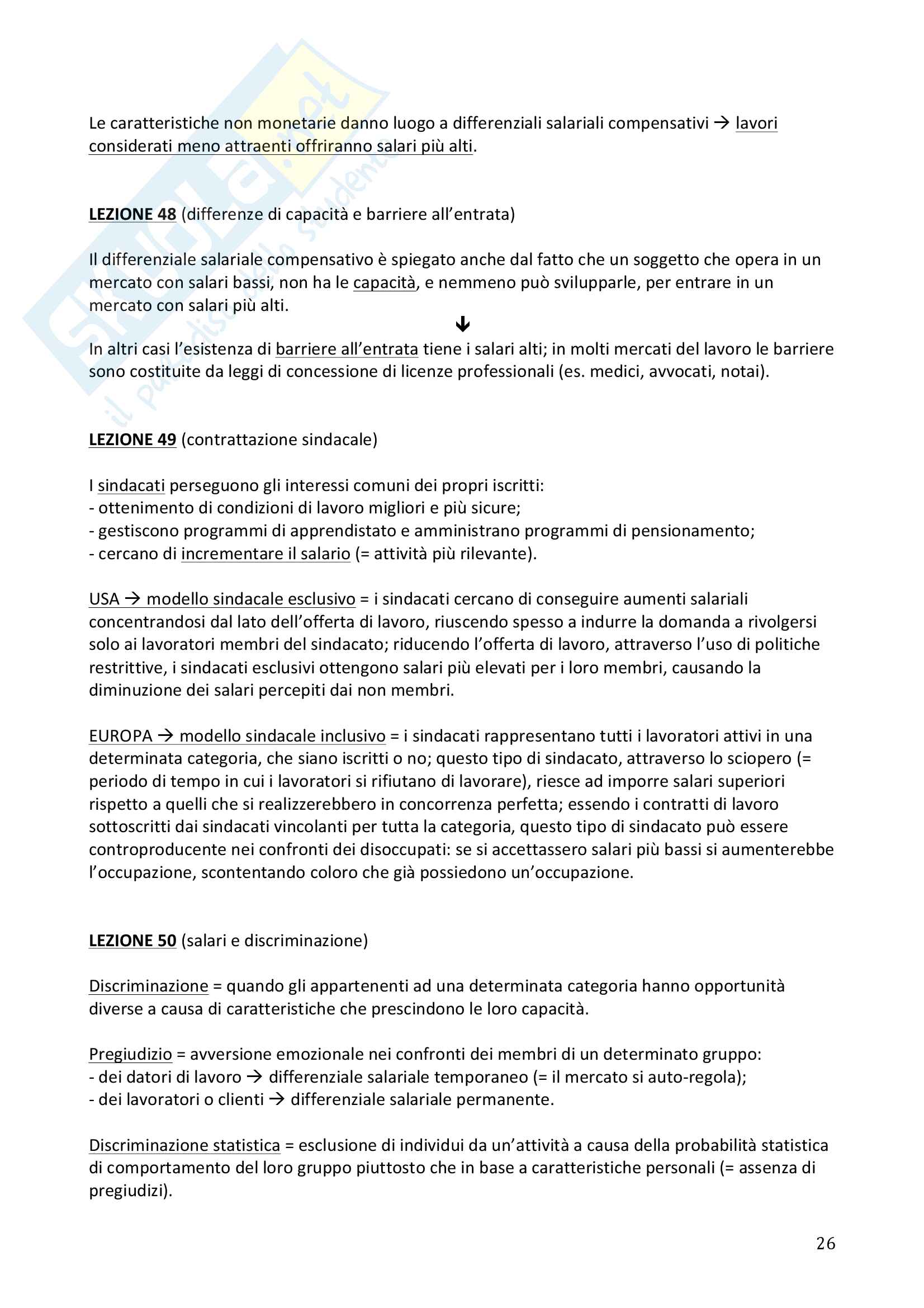 Microeconomia, riassunto Pag. 26