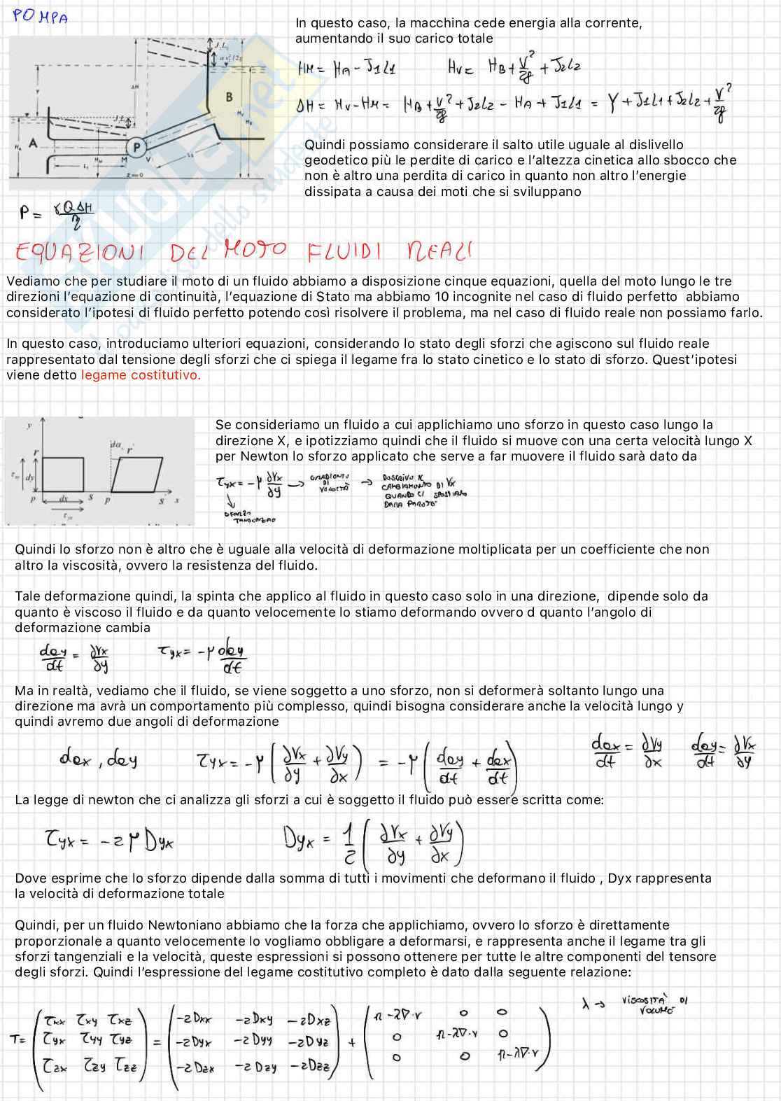 Meccanica dei fluidi Pag. 36