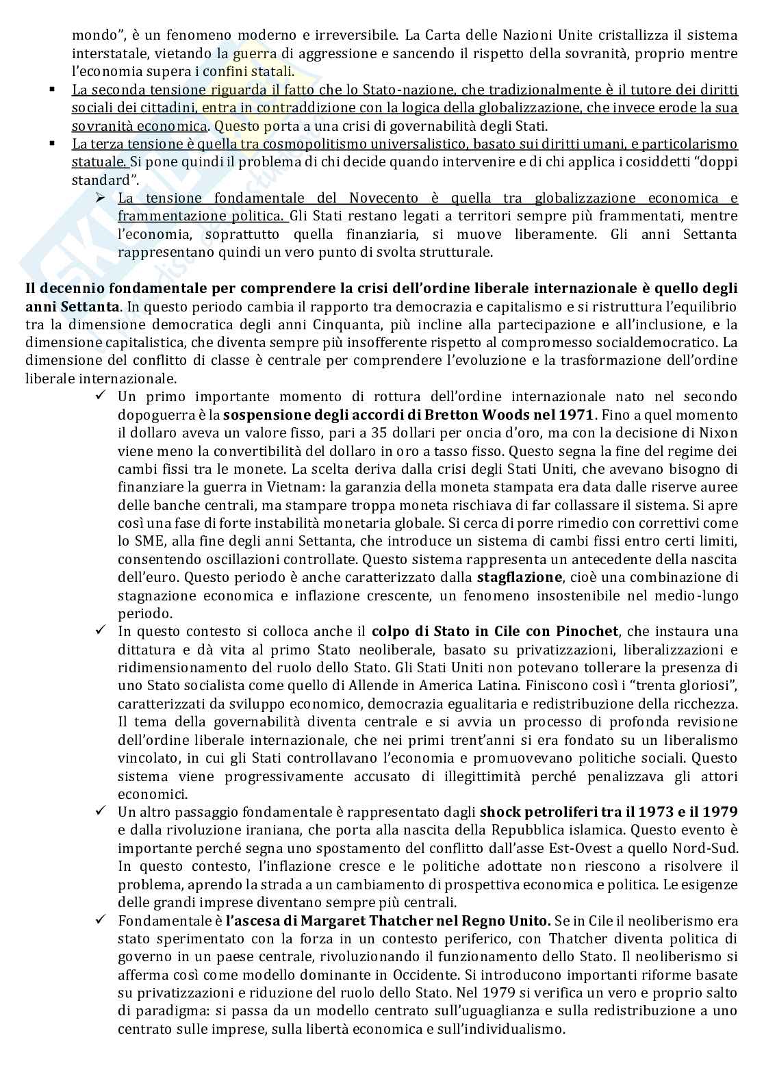 Riassunto esame Global politics, Prof. Giannone Diego, libro consigliato Il suicidio della pace , Colombo Pag. 21