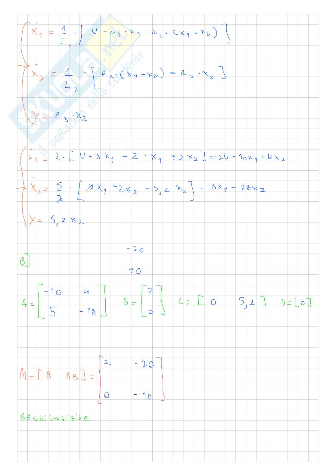 Esercizi di Controlli automatici - Parte 1  Pag. 11