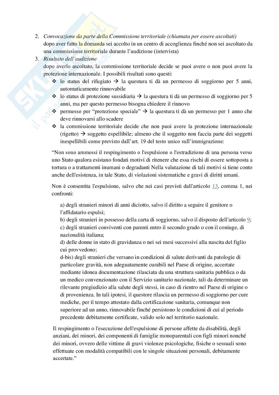 Fondamenti di immigrazione Pag. 6
