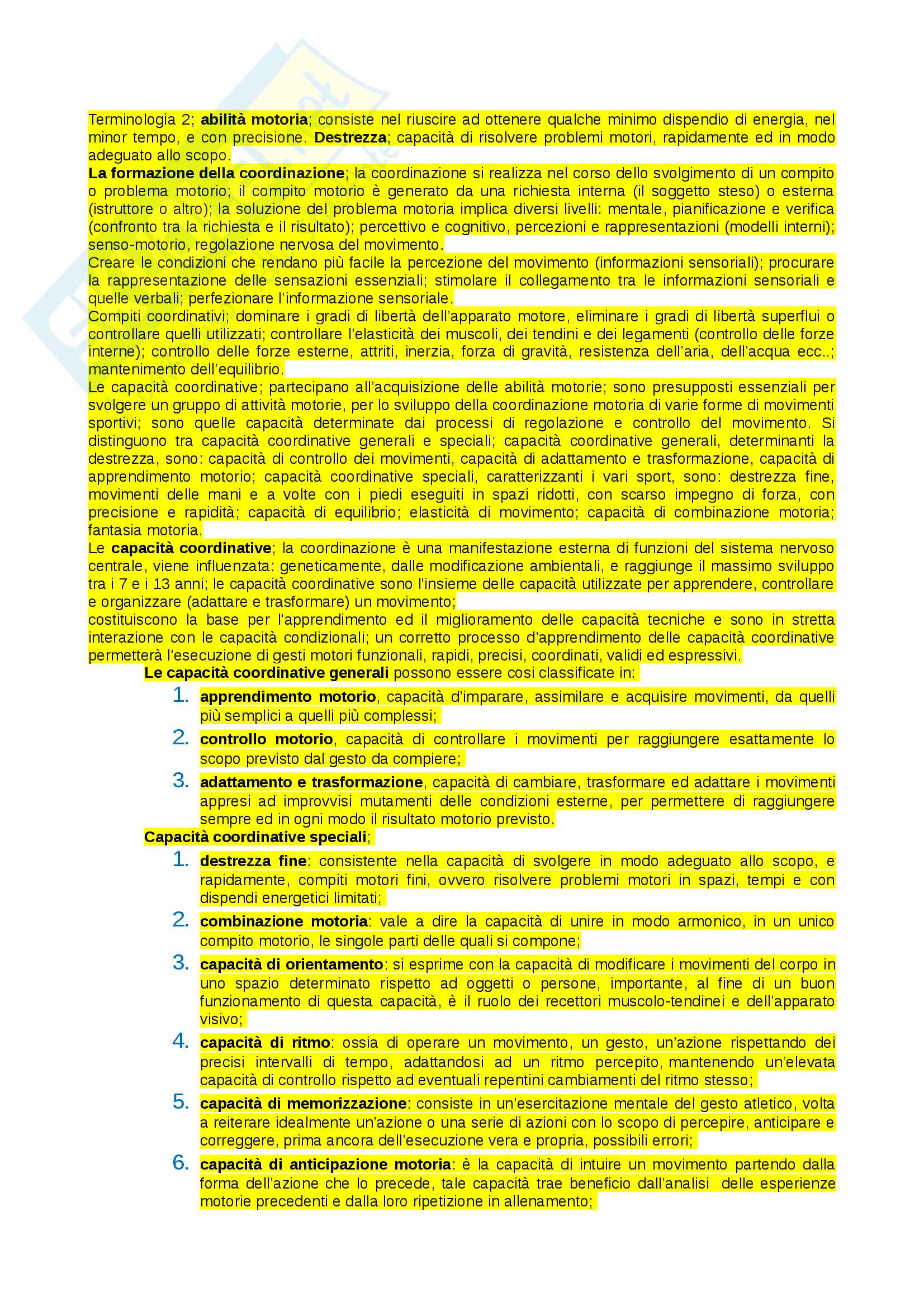 Teoria e metodologia dell'allenamento Pag. 16