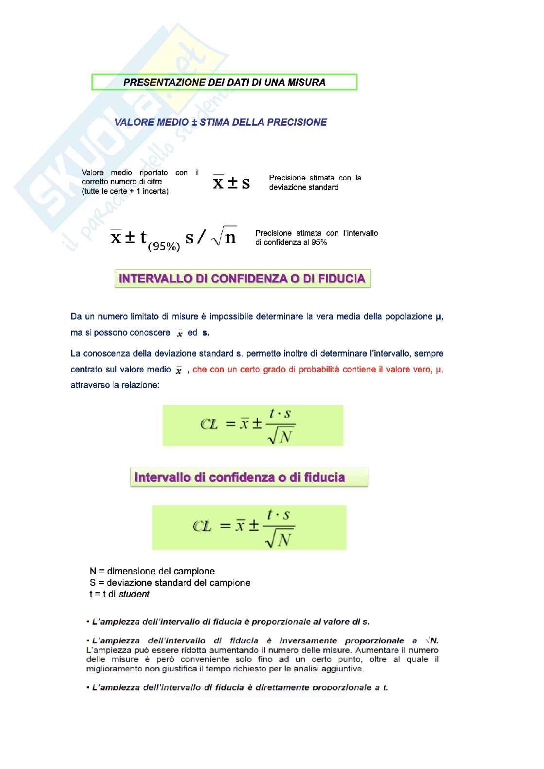 Chimica analitica - prima parte Pag. 21