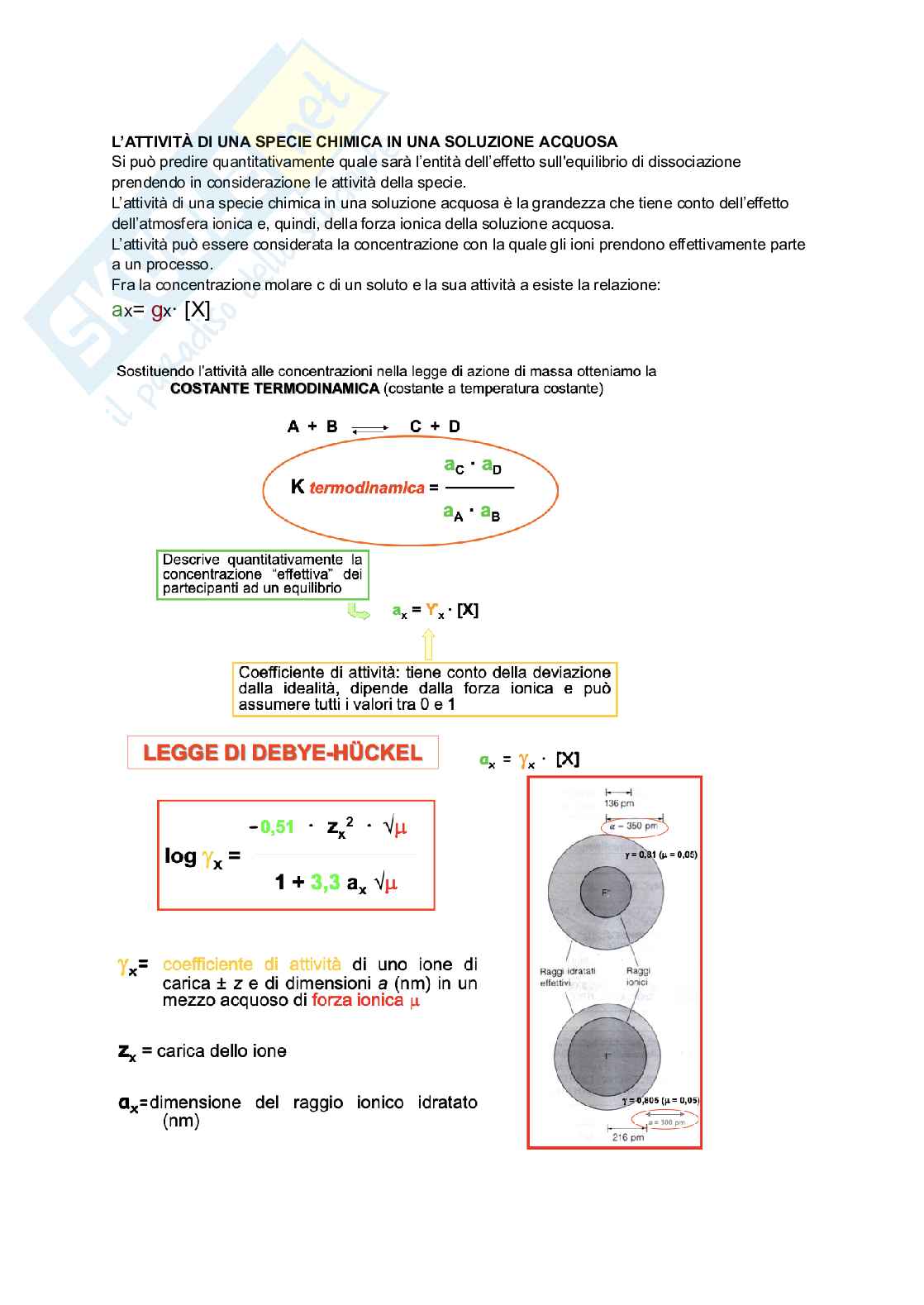Chimica analitica - prima parte Pag. 31