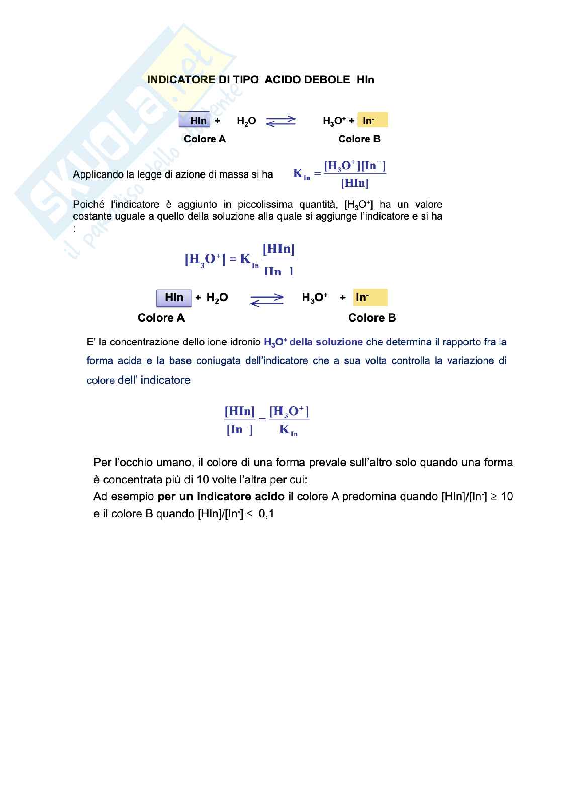 Chimica analitica - prima parte Pag. 46