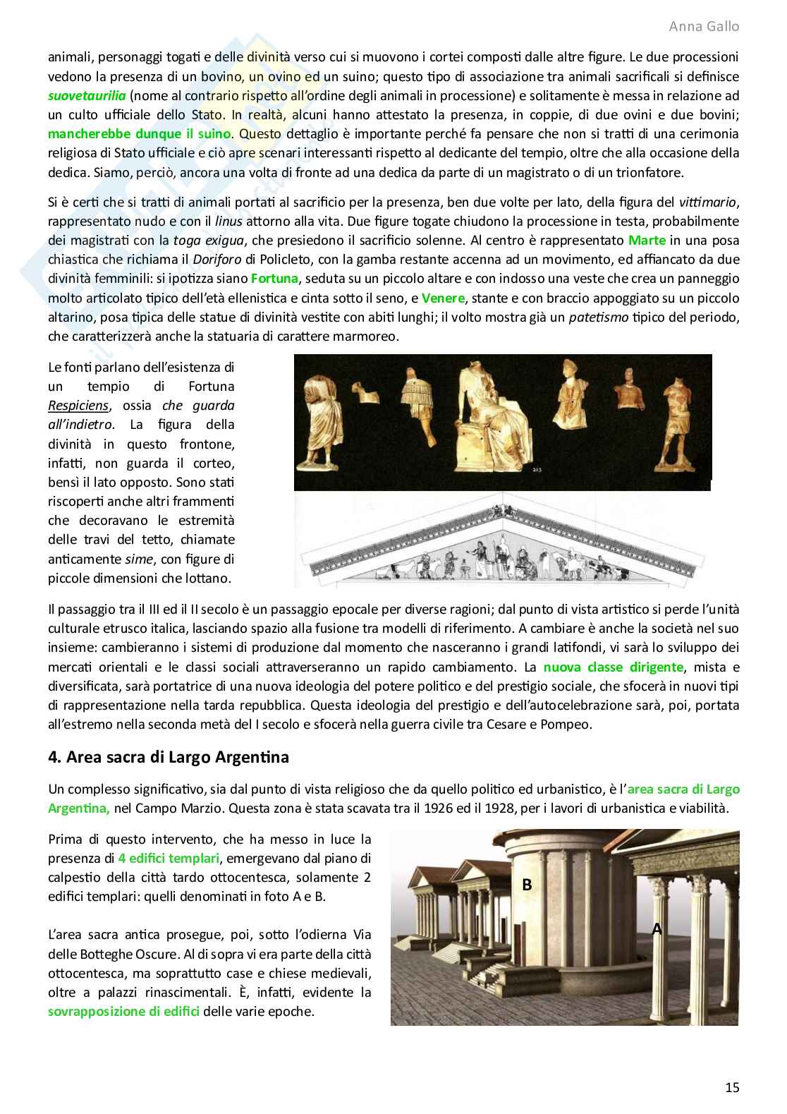 Appunti di Archeologia e storia dell'arte greca e romana Pag. 16