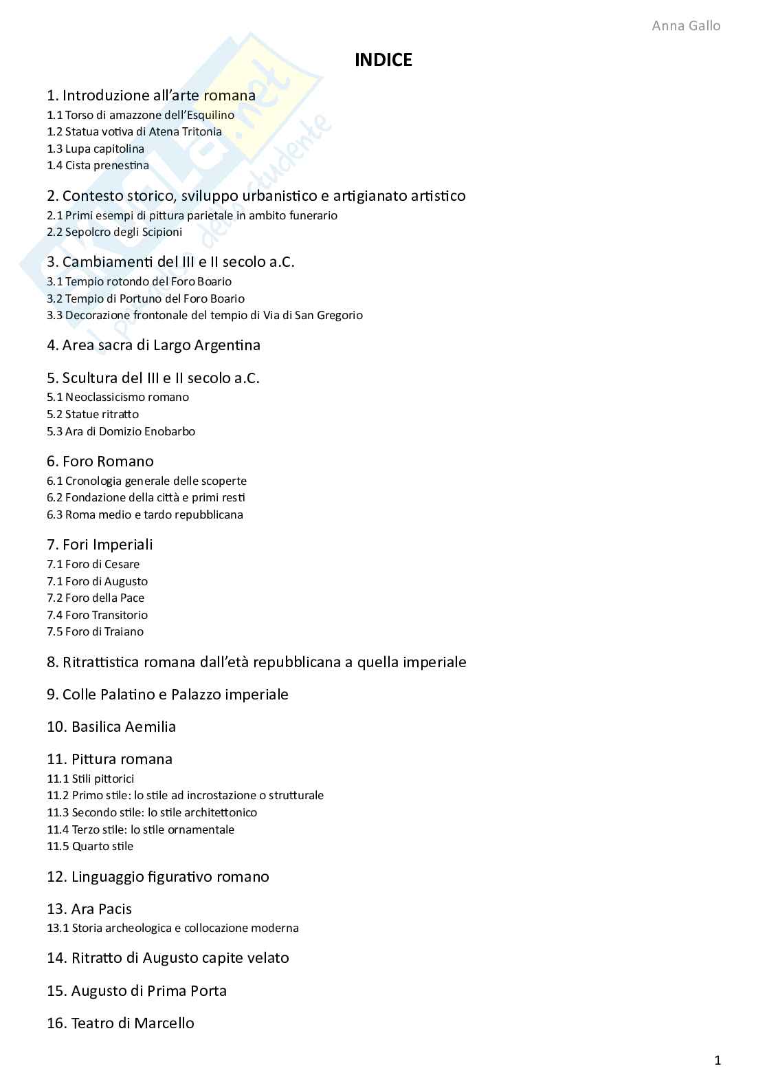 Appunti di Archeologia e storia dell'arte greca e romana Pag. 2