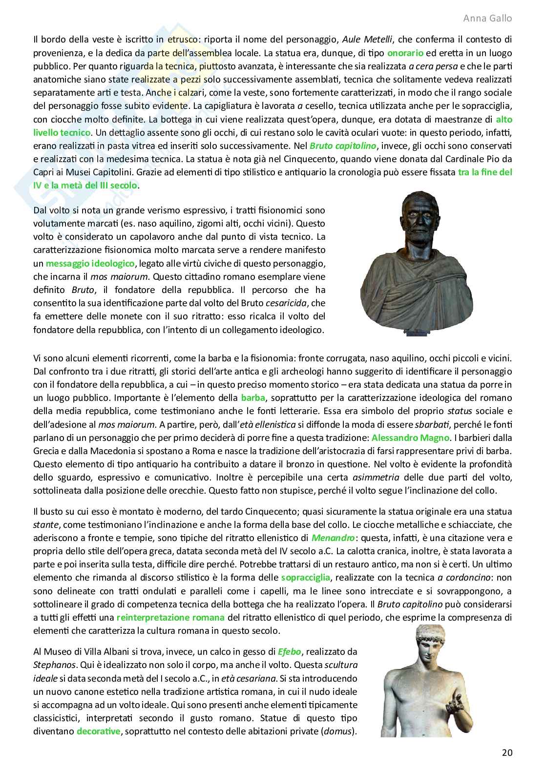 Appunti di Archeologia e storia dell'arte greca e romana Pag. 21