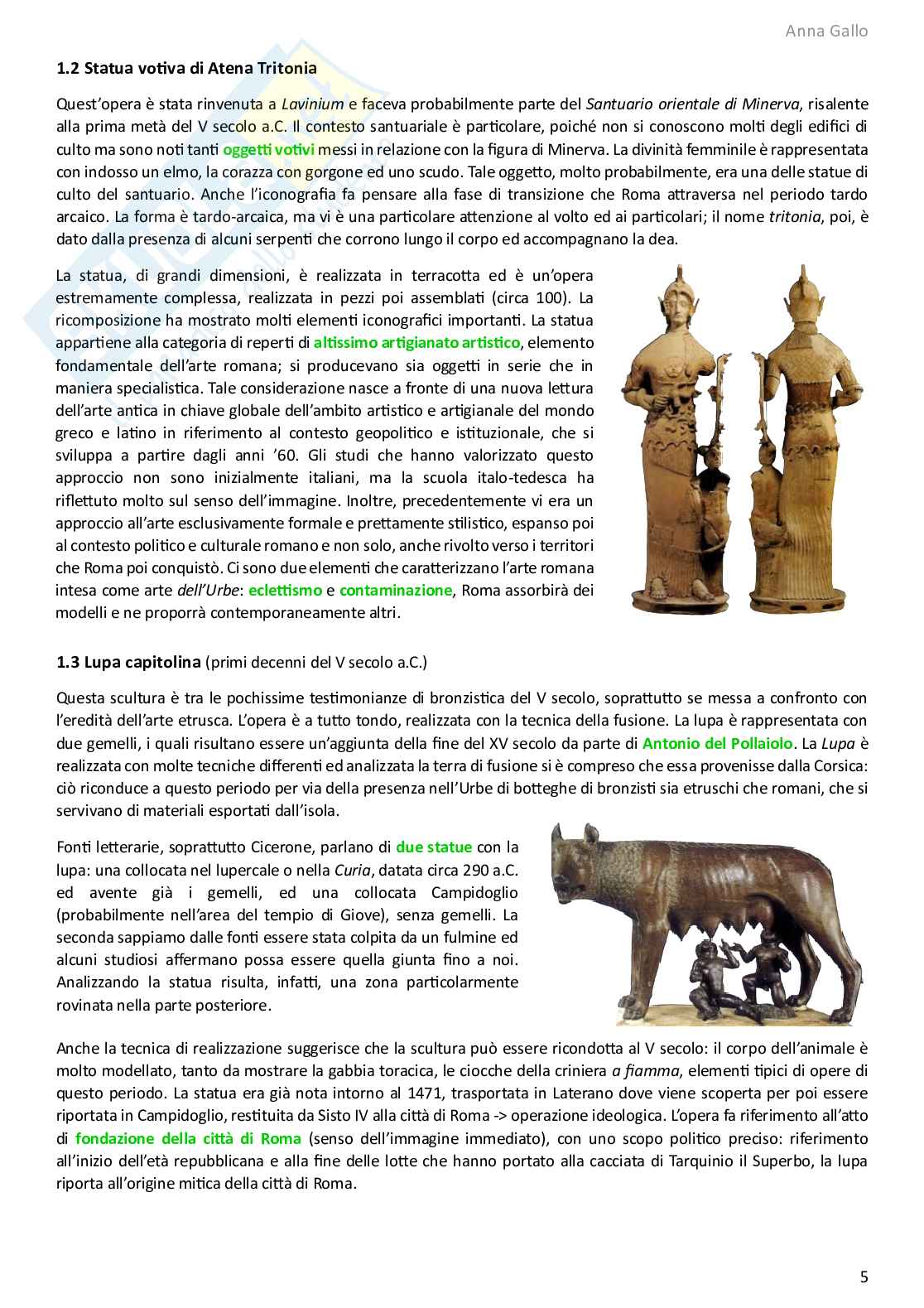 Appunti di Archeologia e storia dell'arte greca e romana Pag. 6