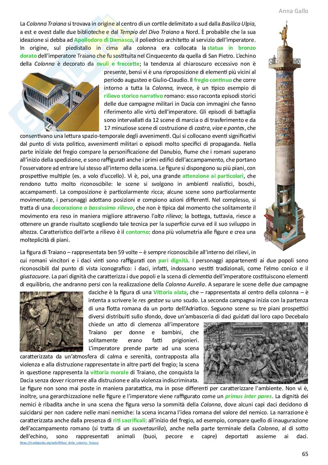 Appunti di Archeologia e storia dell'arte greca e romana Pag. 66