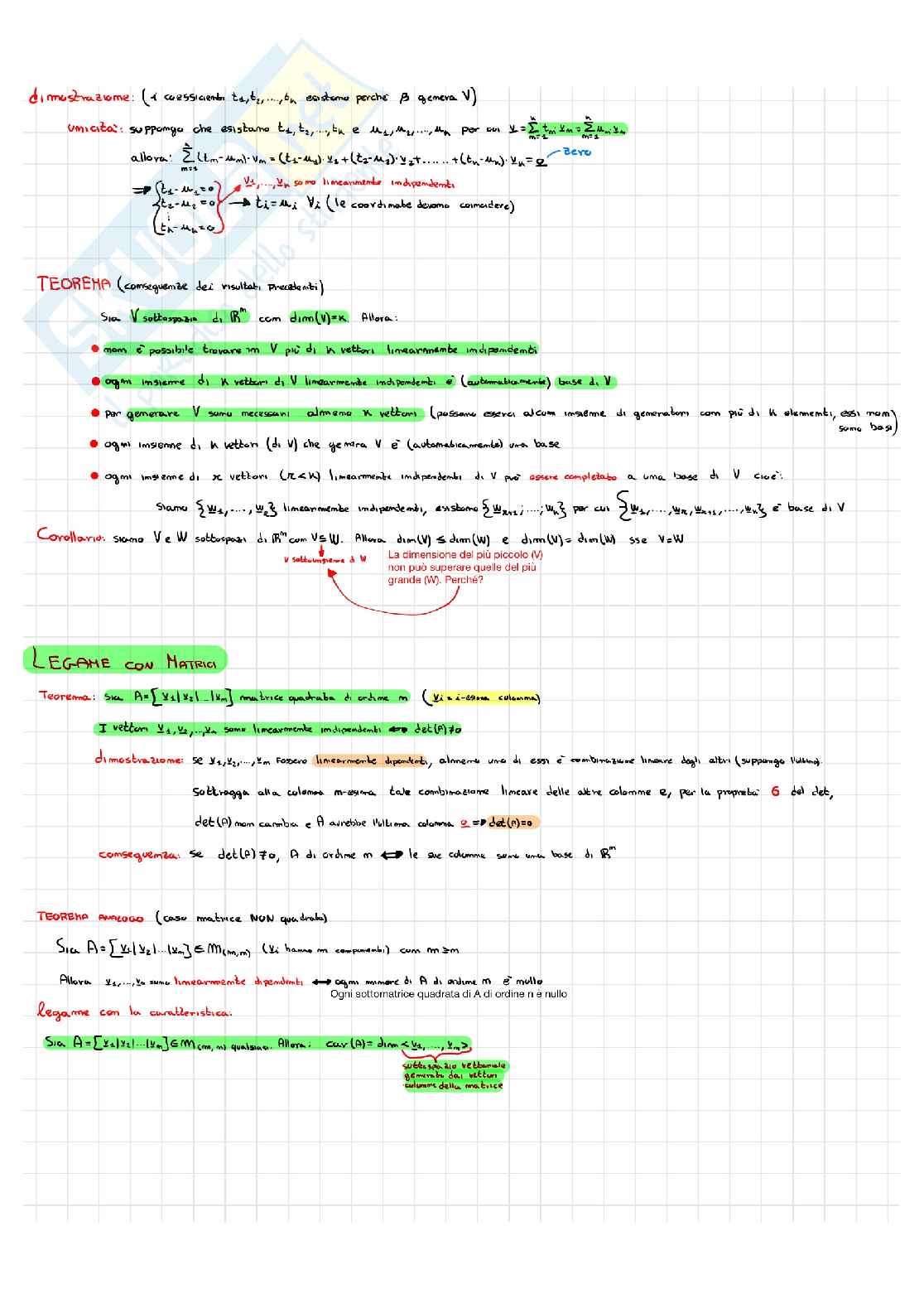 Appunti Algebra e Geometria Lineare Pag. 46