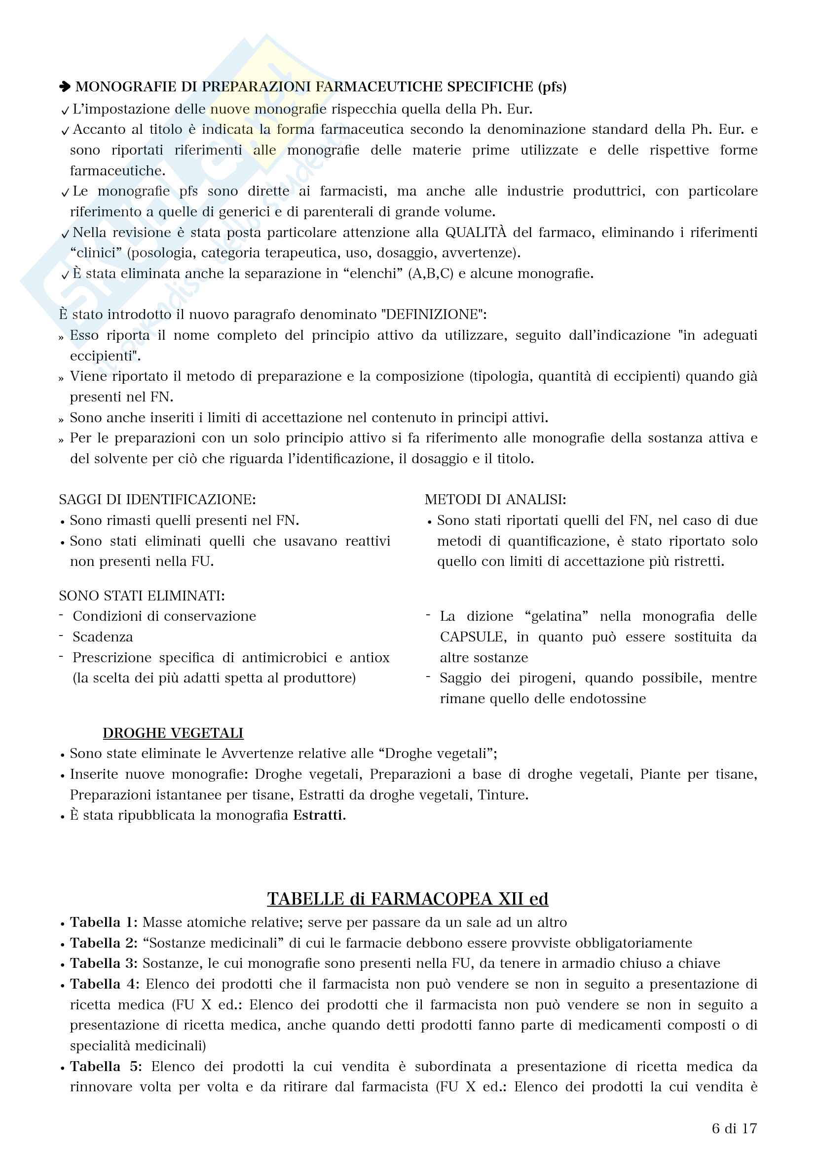 FU e tabelle Pag. 6