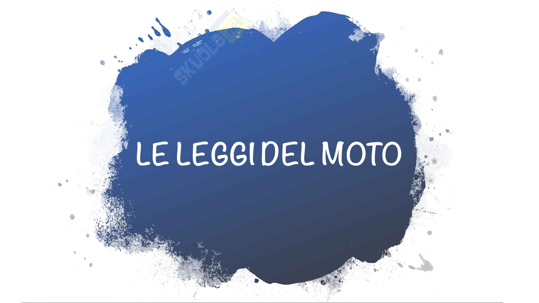 Appunti di fisica I sulle leggi del moto Pag. 1