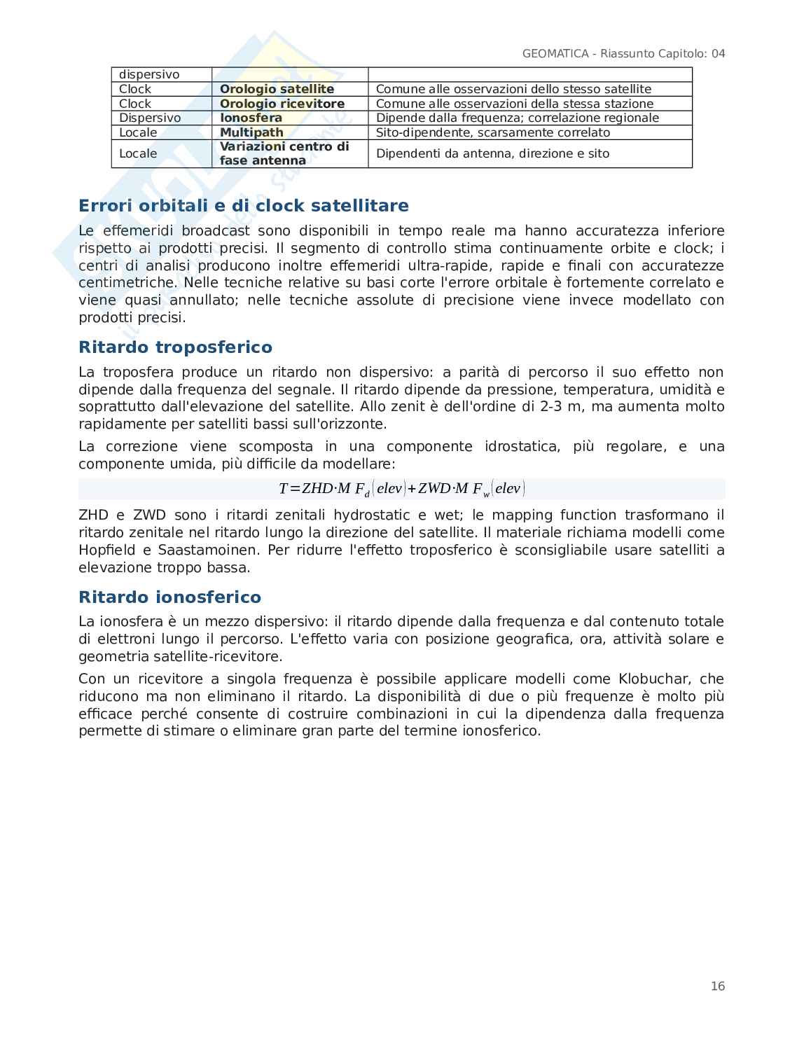 Schema posizionamento GNSS Pag. 16