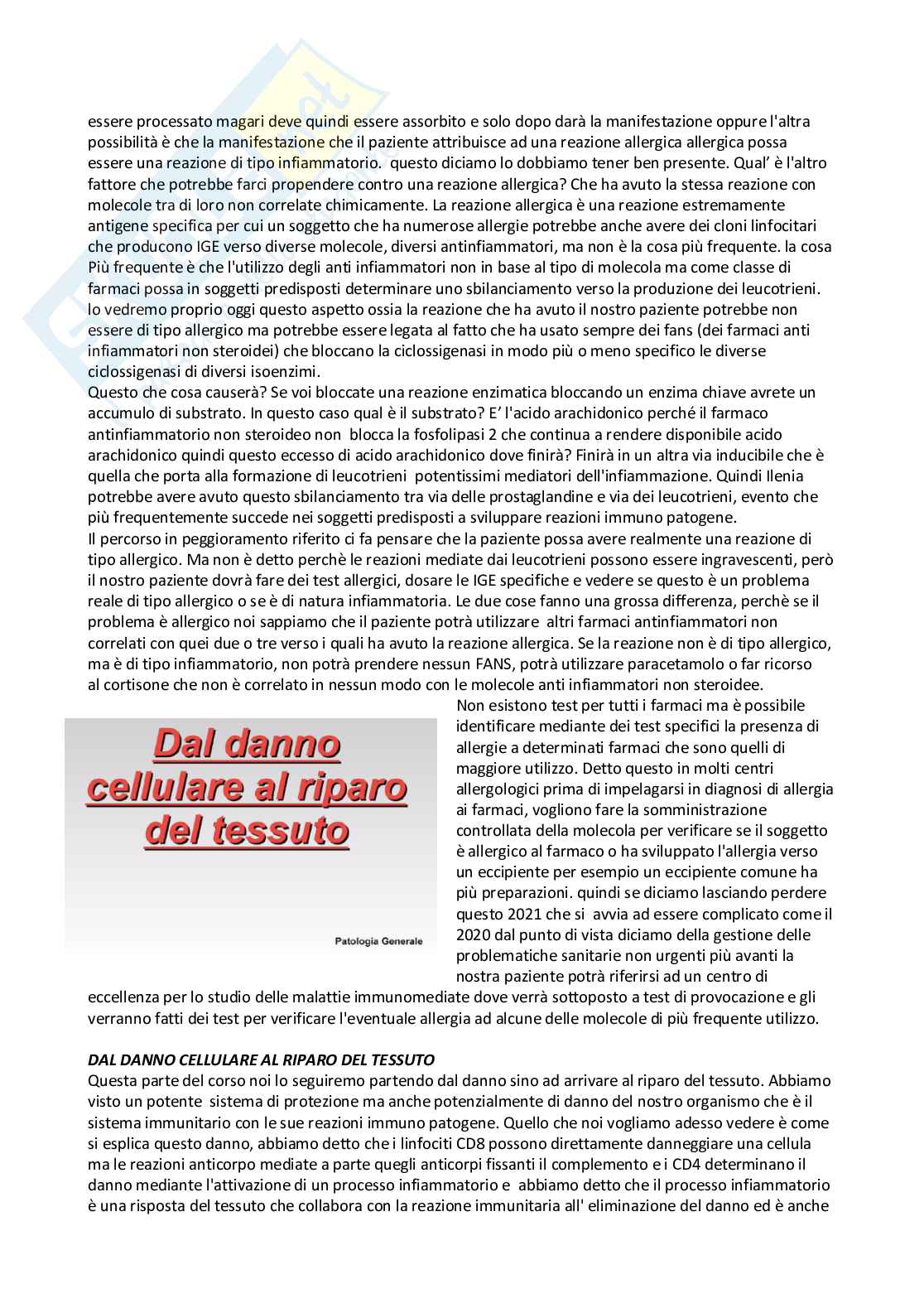 Patologia generale e fondamenti di fisiopatologia - parte 1 Pag. 46