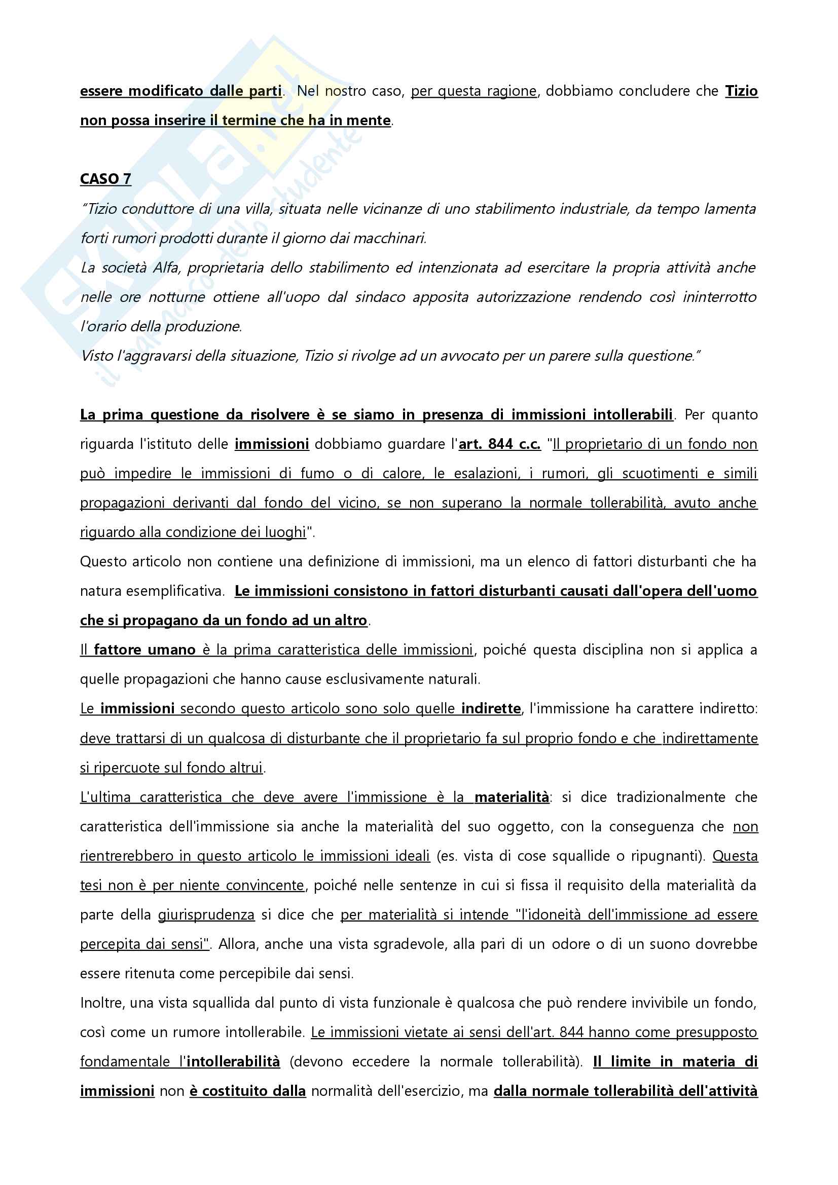 Diritto Civile, Casi 2015 Pag. 61
