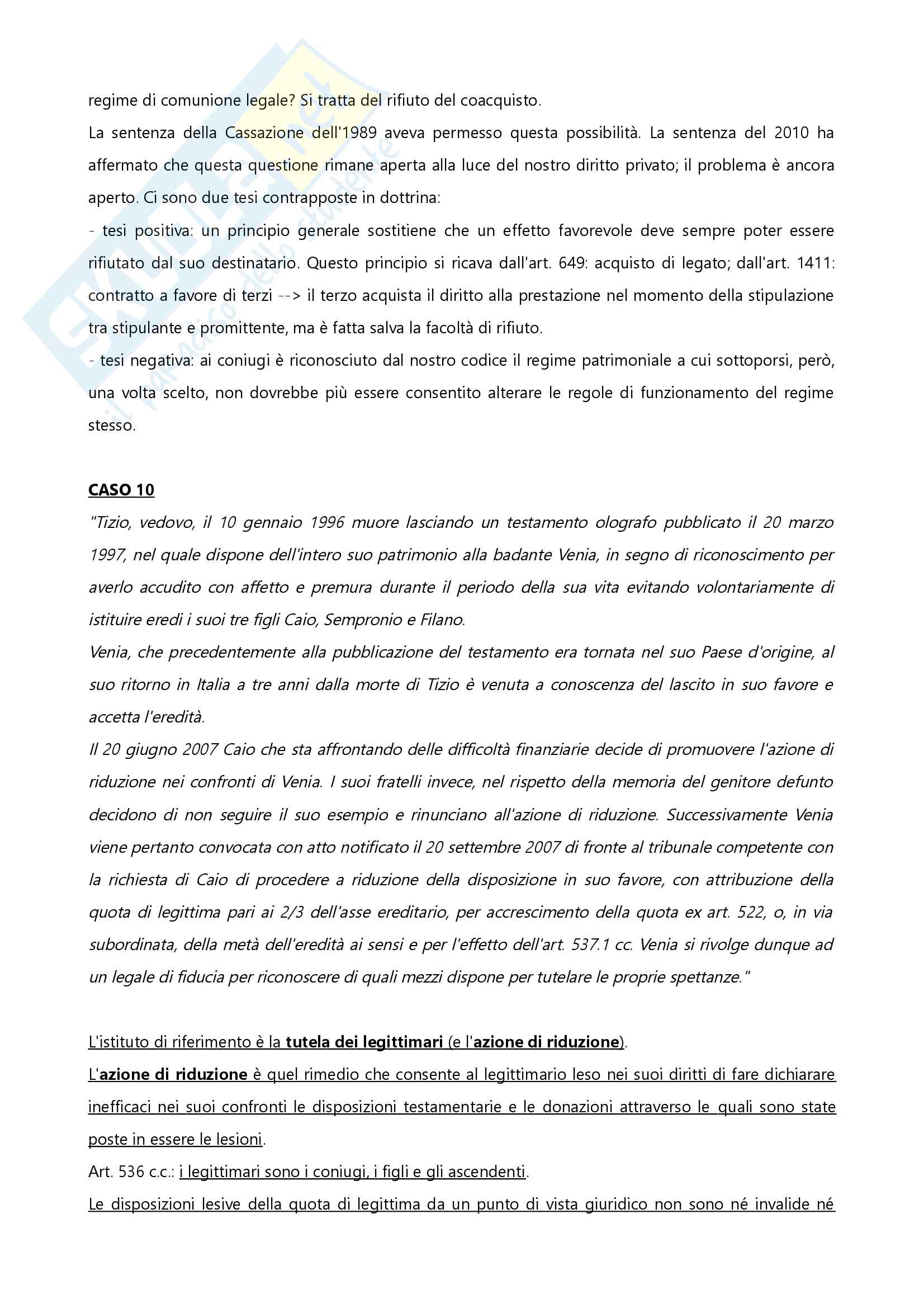 Diritto Civile, Casi 2015 Pag. 81