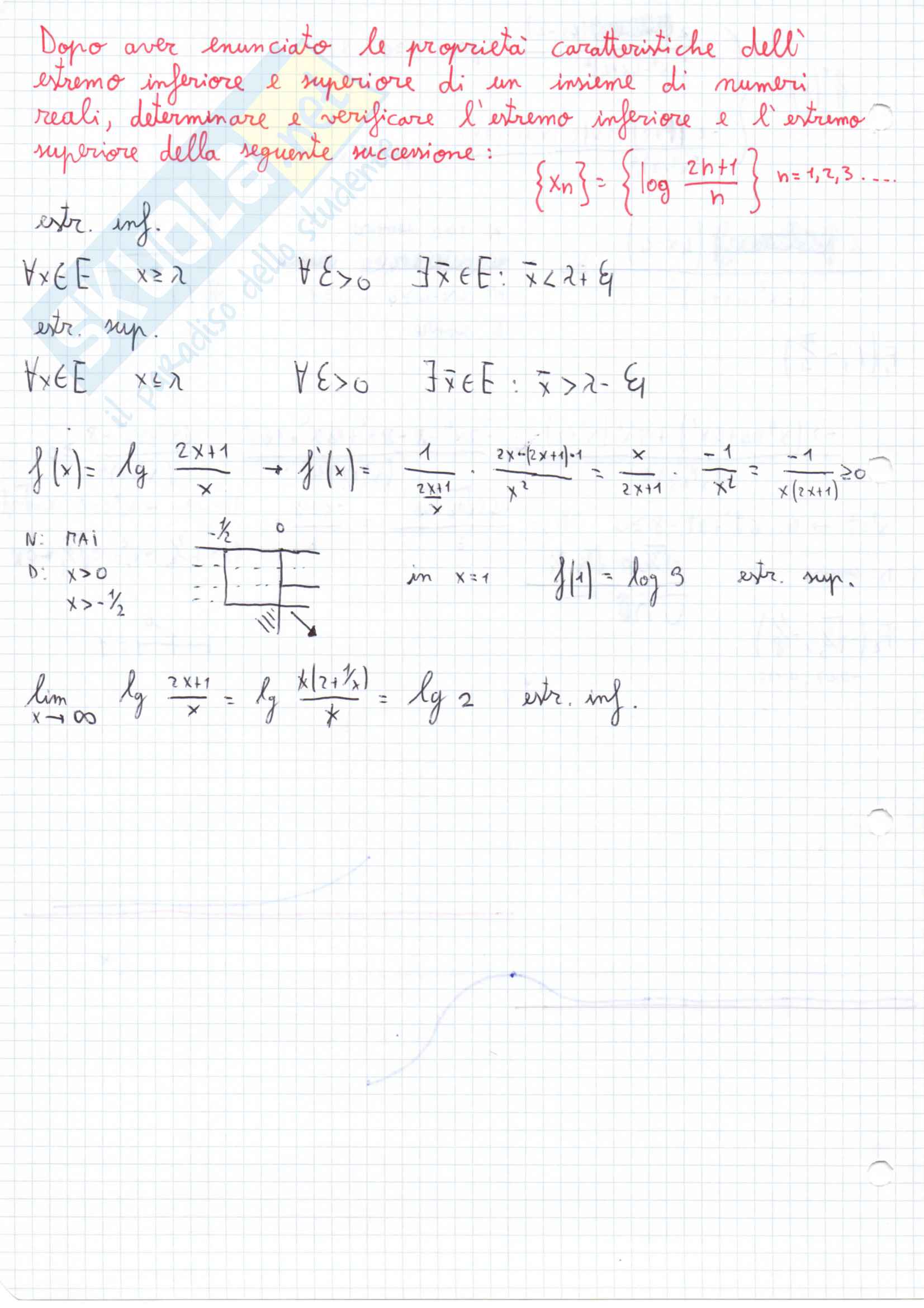 Testi Esame Svolti Analisi Matematica 1 Pag. 71