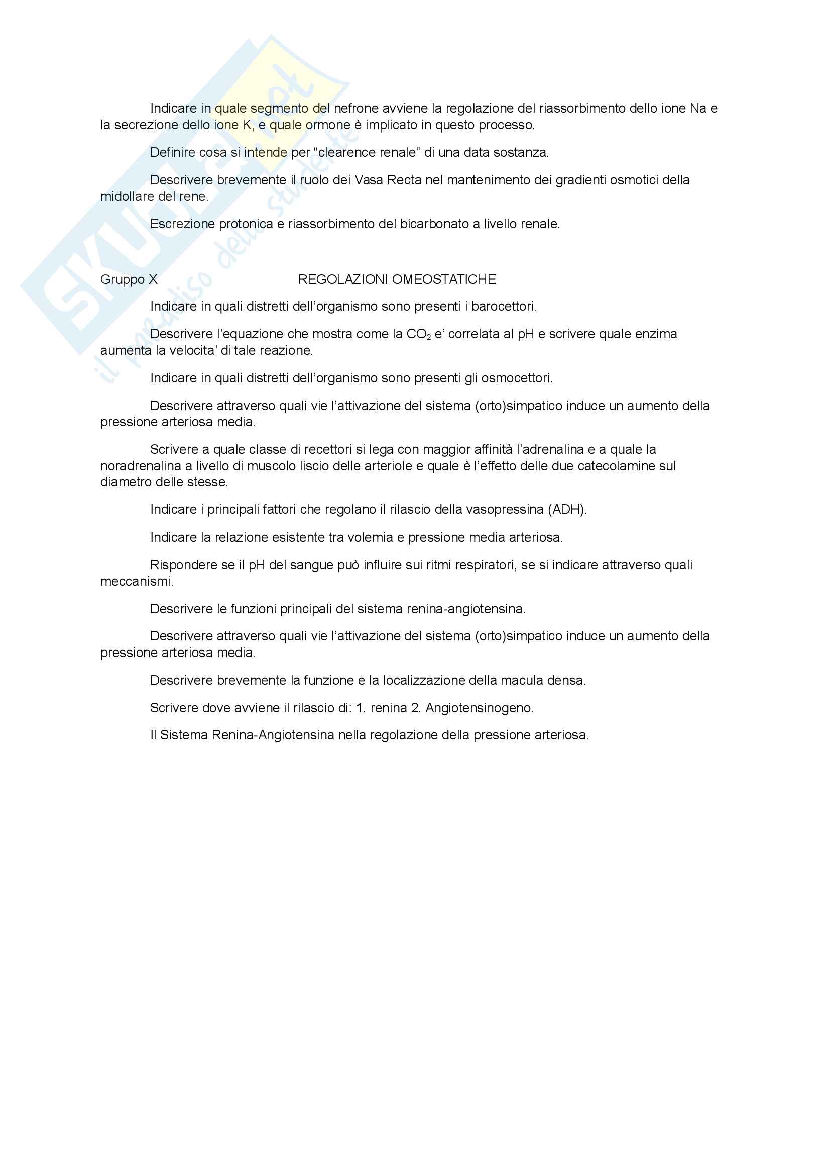 Fisiologia domande e risposte esame Pag. 31