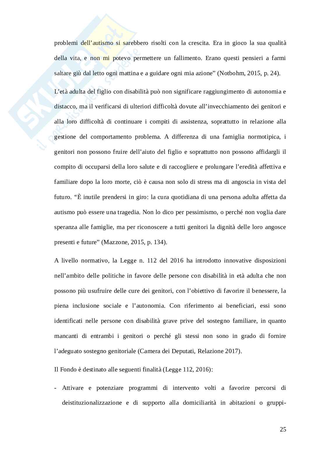 Autismo in età prescolare: caratteristiche e metodi per affrontare la quotidianità Pag. 26