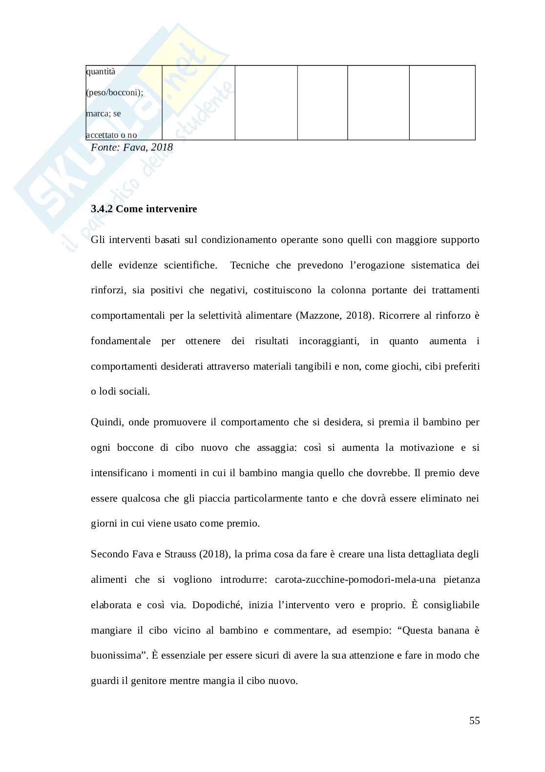 Autismo in età prescolare: caratteristiche e metodi per affrontare la quotidianità Pag. 56