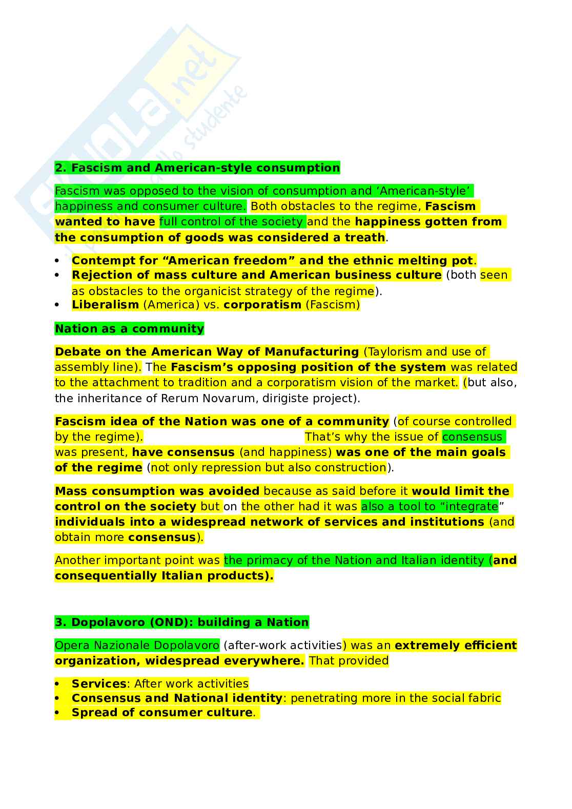 Secondo e terzo paragrafo Storia economica inglese Pag. 2