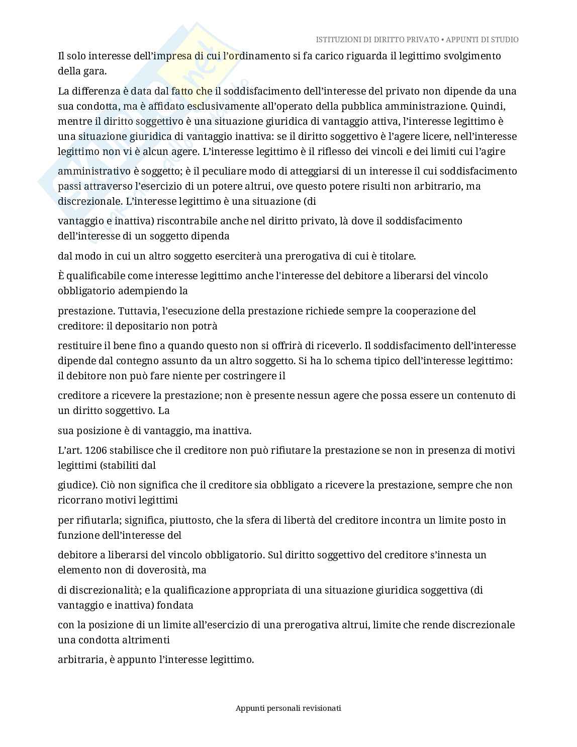 Appunti di istituzioni di diritto privato  Pag. 21