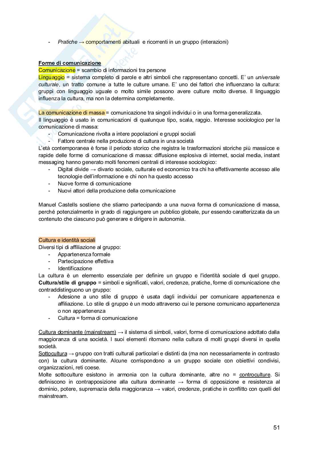 Sistemi sociali comparati Pag. 51