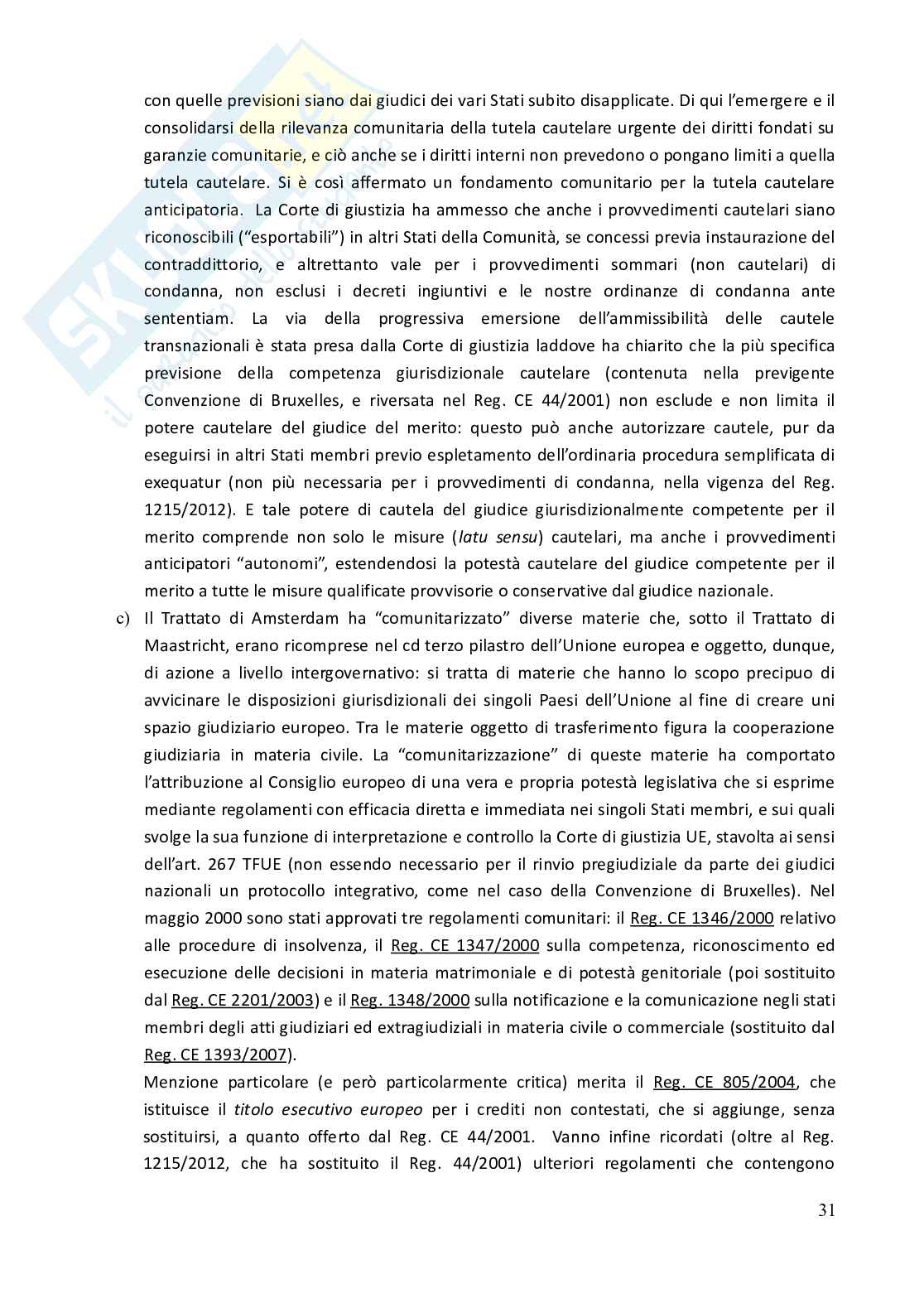 Riassunto esame Diritto processuale civile, Prof. Salvaneschi Laura Eugenia Maria, libro consigliato Spiegazioni di Diritto processuale civile - Volumi 1 e 2 (2023), Consolo Pag. 31