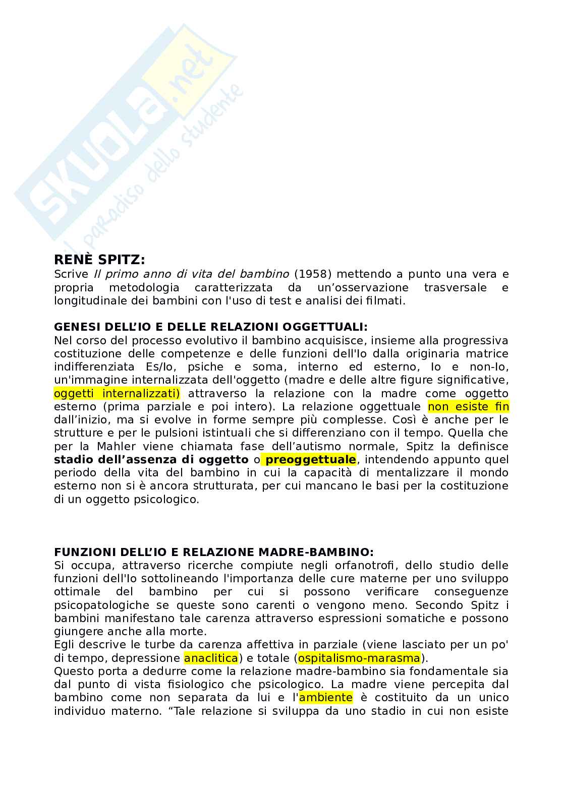 Riassunto esame Psicologia Dinamica, Prof. Ferruzza Emilia, libro consigliato Lezioni sul pensiero Post-Freudiano, Mangini   Pag. 31