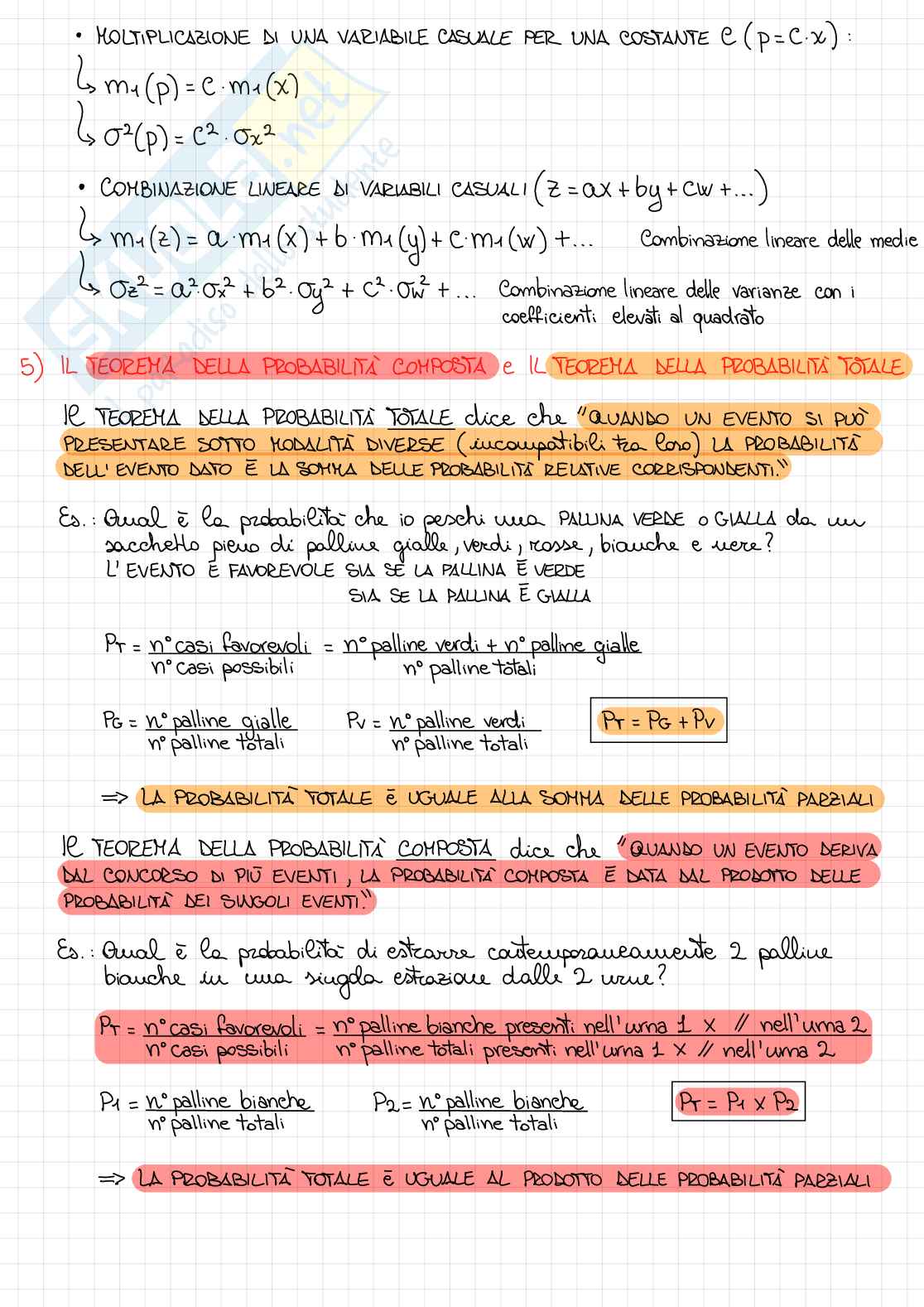 Appunti della parte di Statistica dell’esame di Topografia  Pag. 6