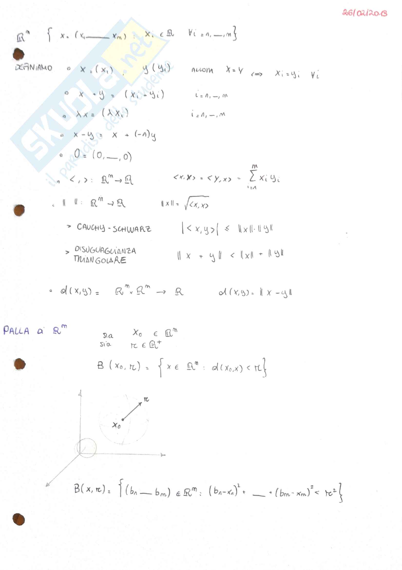 Esercizi Di Analisi 1 Per Ingegneria