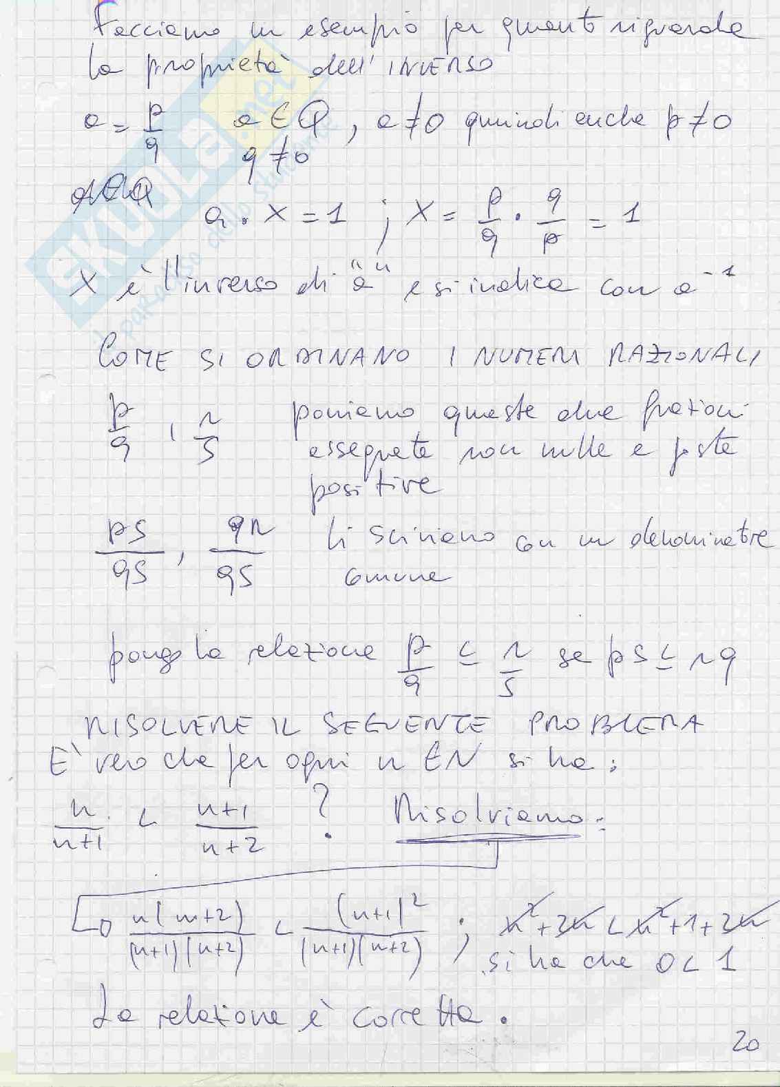 Gli insiemi numerici N, Z, Q Pag. 11