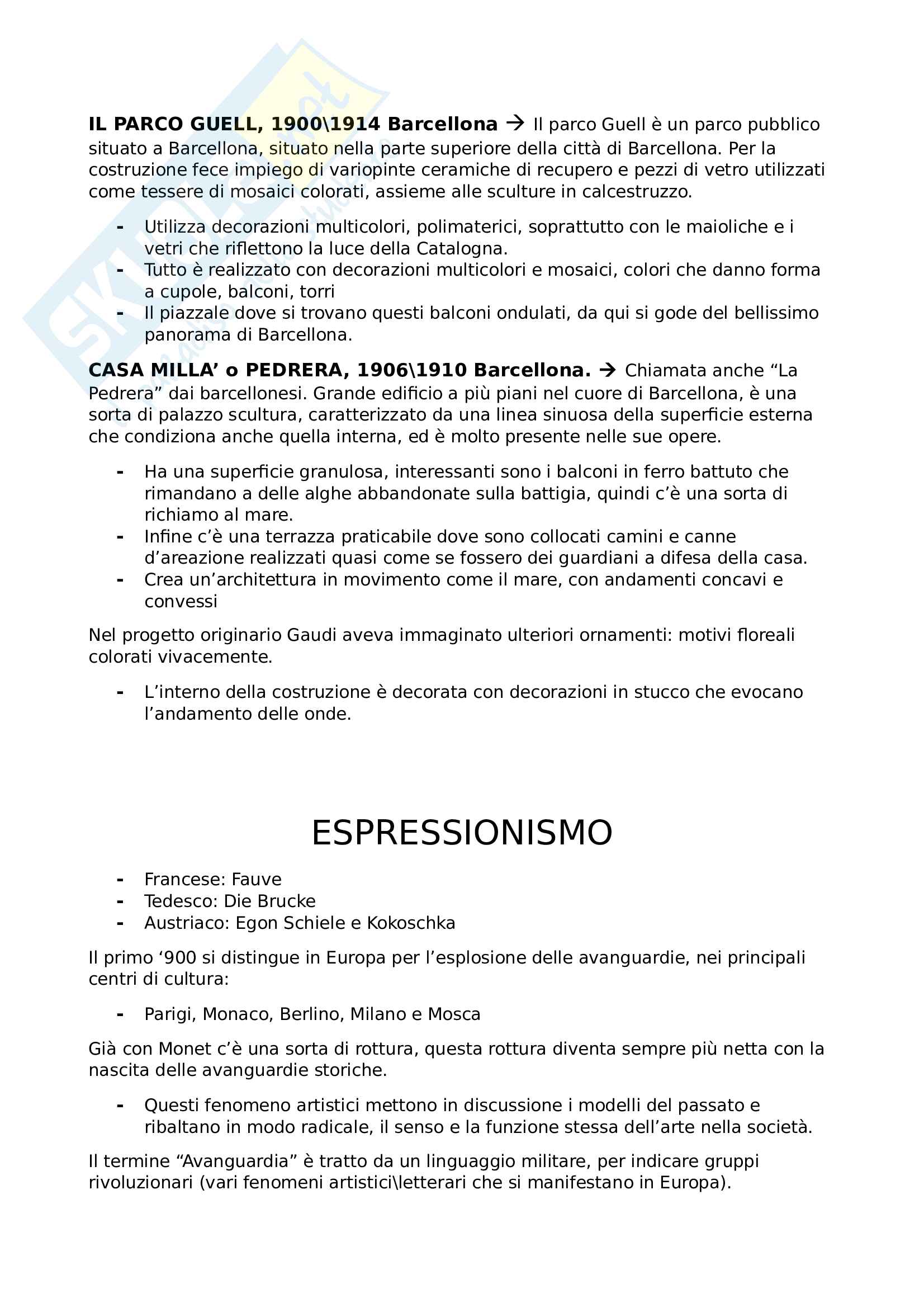 Dal postimpressionismo Pag. 26