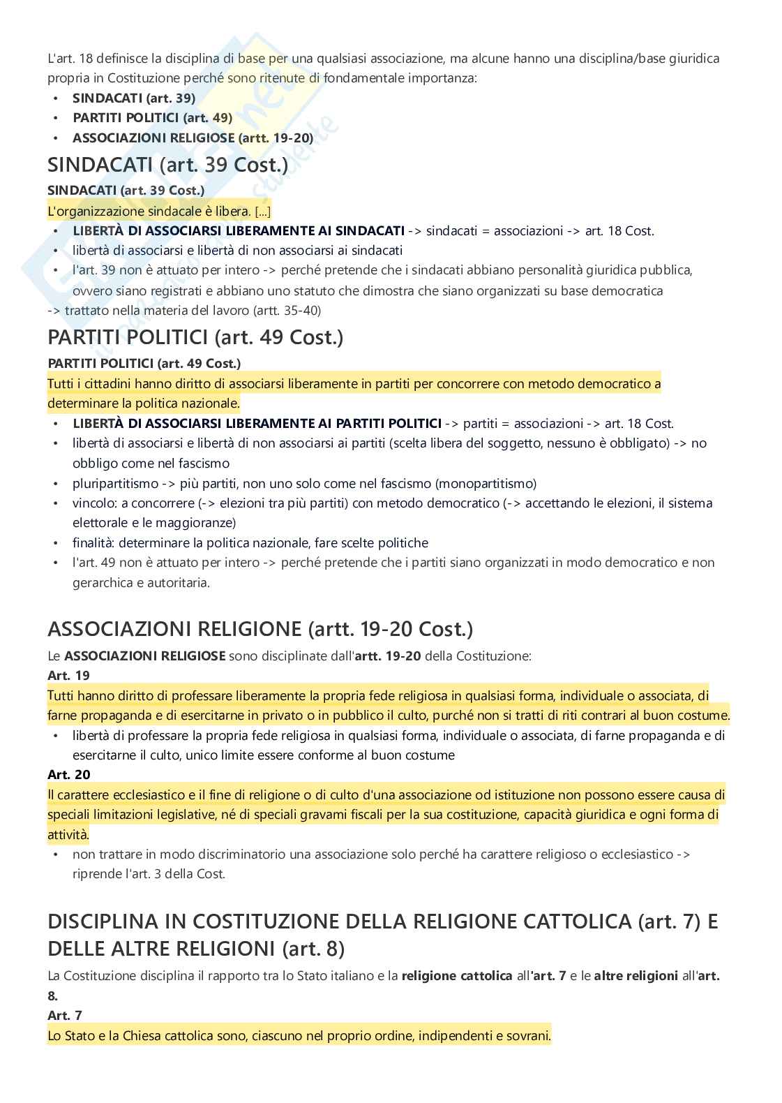 Diritto pubblico  Pag. 41