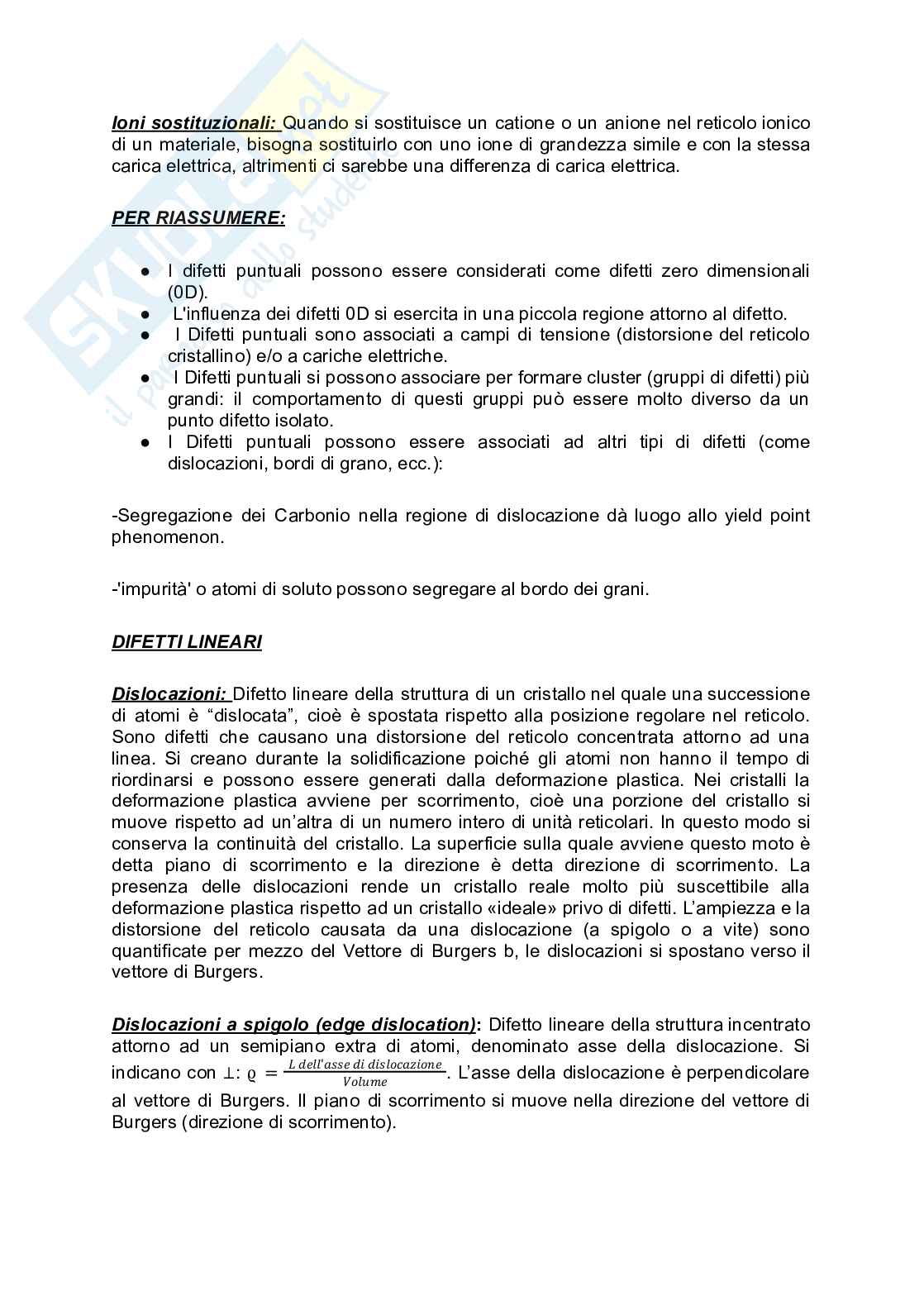Appunti Fondamenti di chimica e materiali Pag. 6