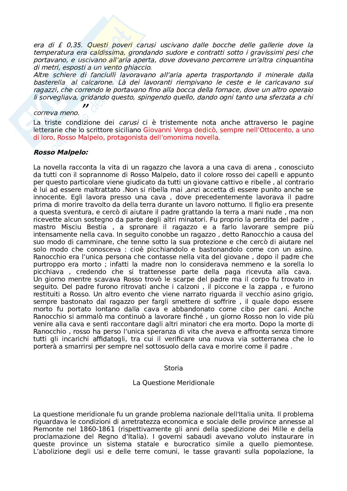 Mafia e organizzazione tesina Pag. 2