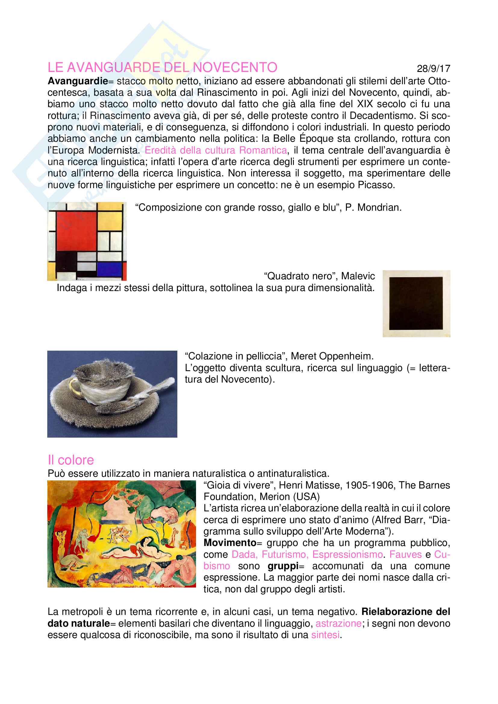 Storia dell'arte Pag. 2