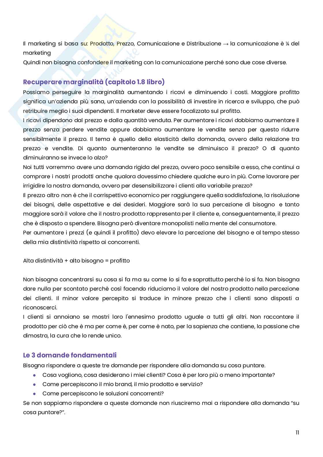 Marketing strategico e business plan Pag. 11