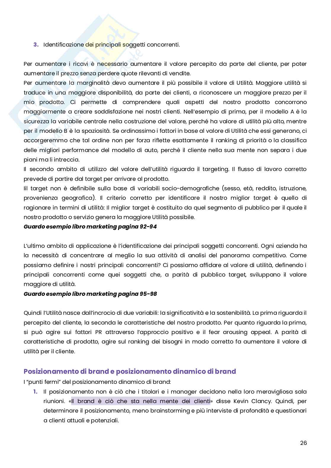 Marketing strategico e business plan Pag. 26