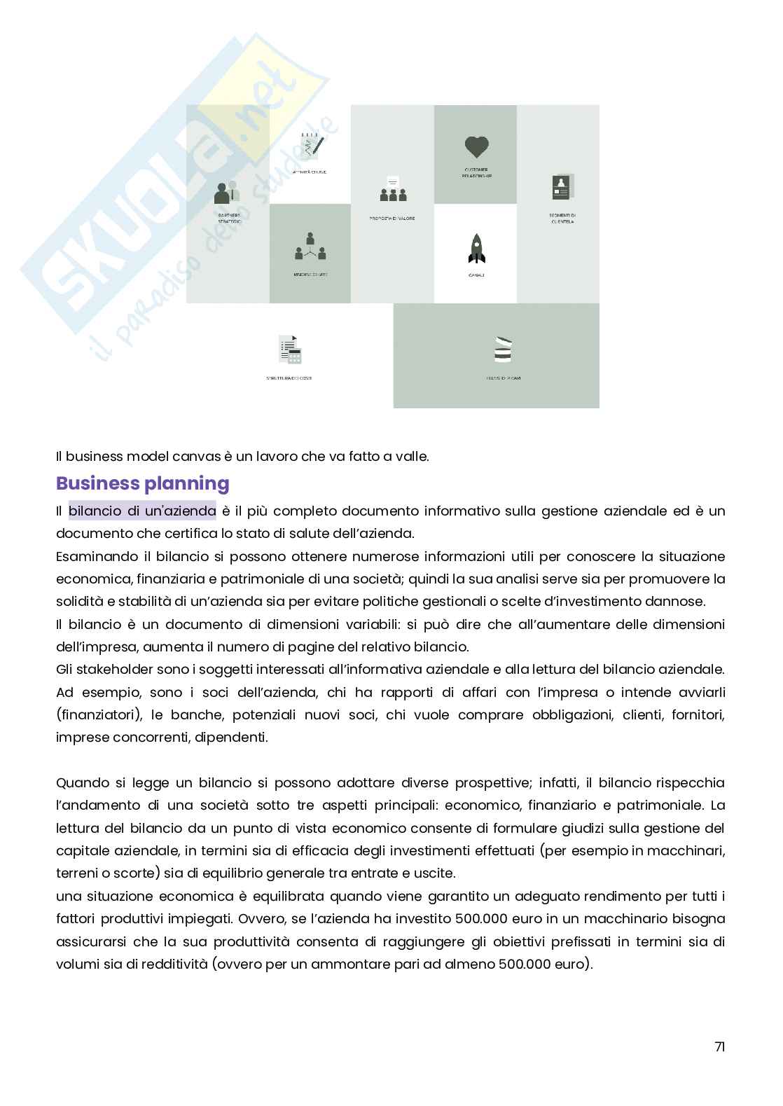 Marketing strategico e business plan Pag. 71