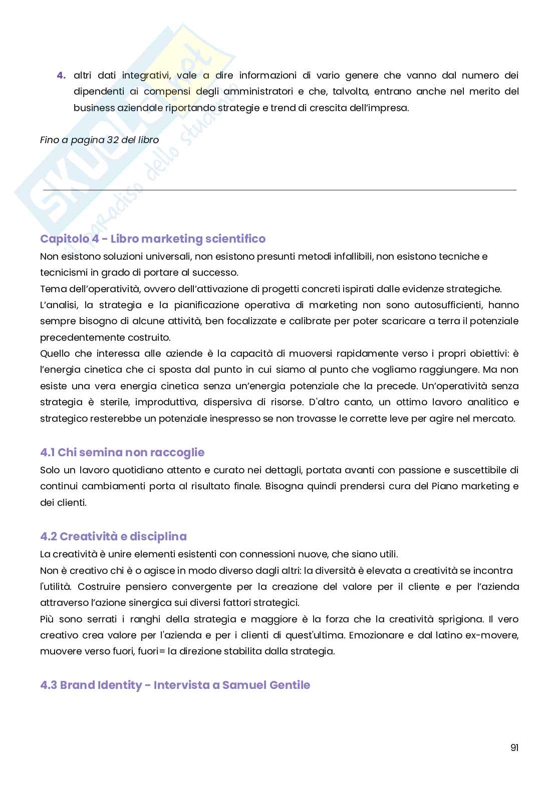 Marketing strategico e business plan Pag. 91