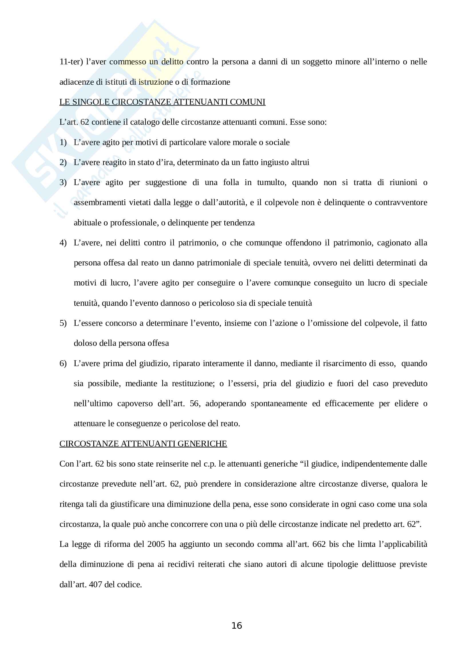 Diritto penale Pag. 16