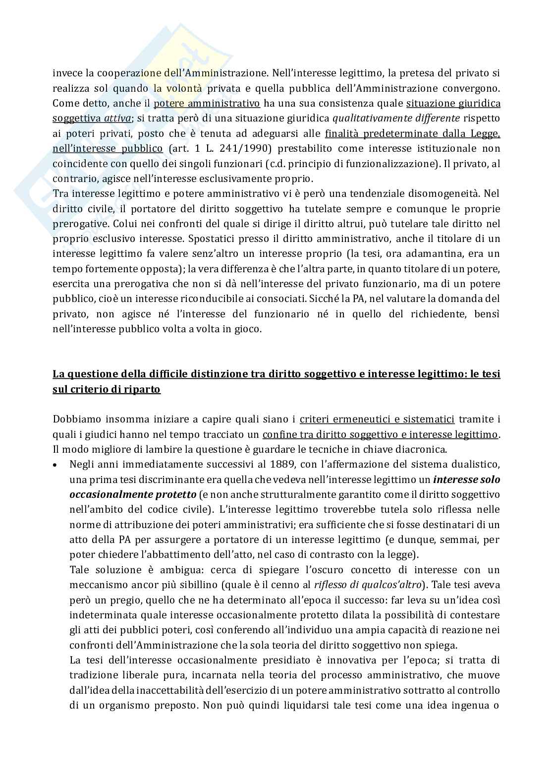 Appunti completi di Diritto processuale amministrativo Pag. 21