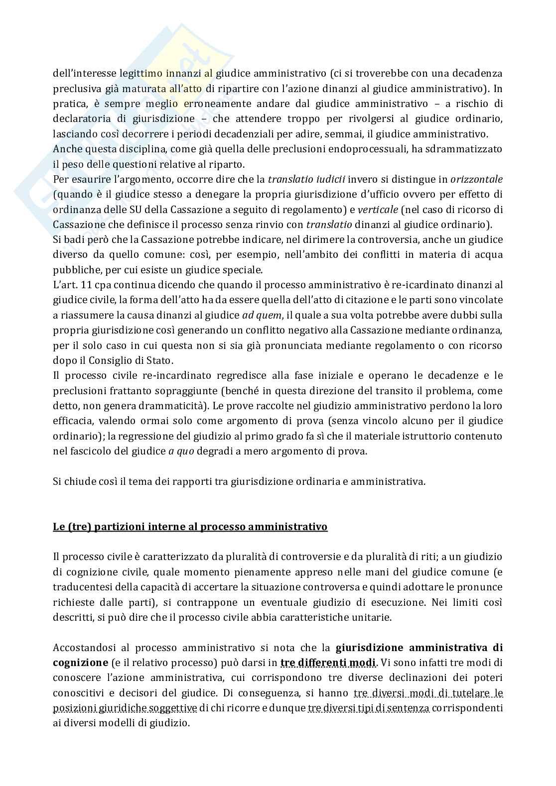 Appunti completi di Diritto processuale amministrativo Pag. 36