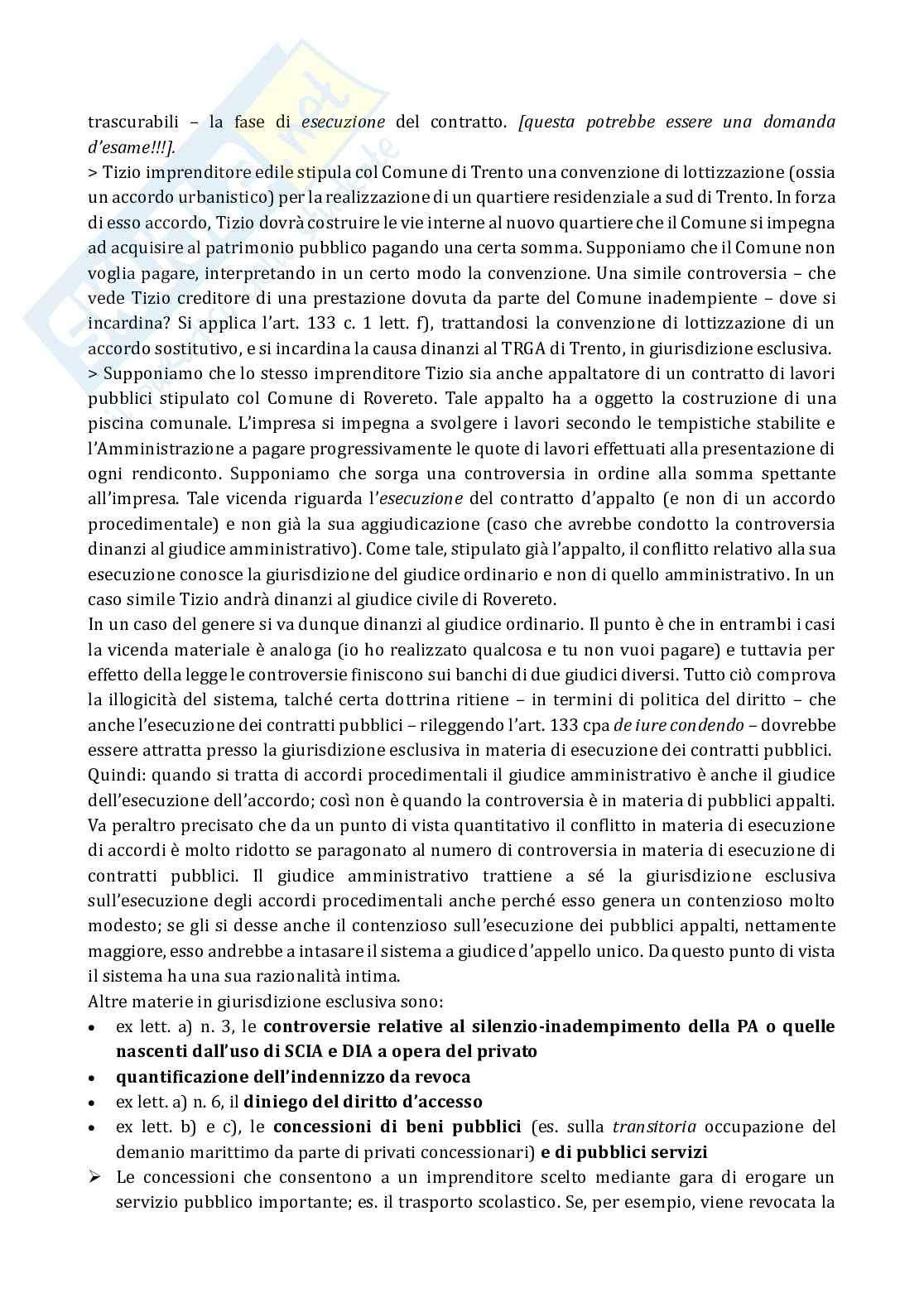 Appunti completi di Diritto processuale amministrativo Pag. 41