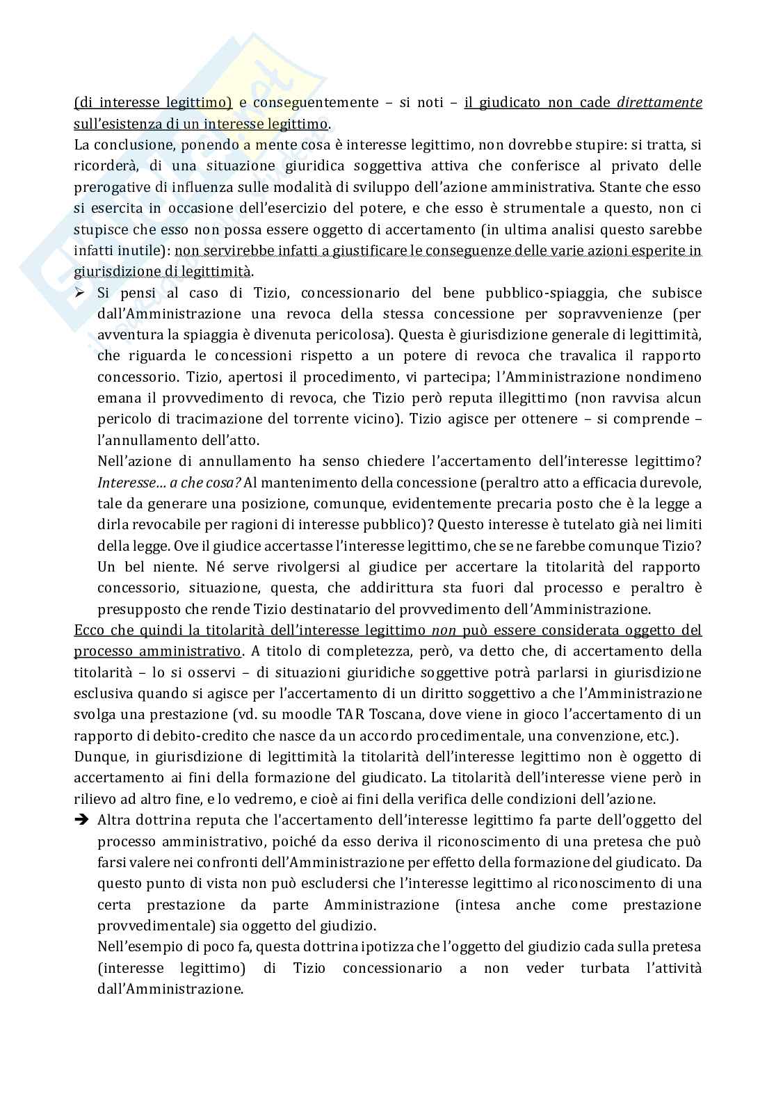 Appunti completi di Diritto processuale amministrativo Pag. 46